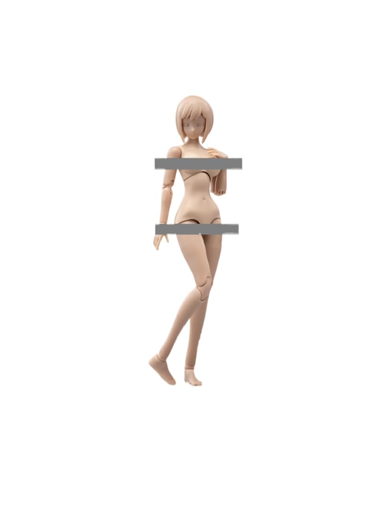 1:12 Female Action Figure Body - Wheat Large Bust-image-2beb2a07-fc8a-4c0b-889a-f44fc17ee7be-113841