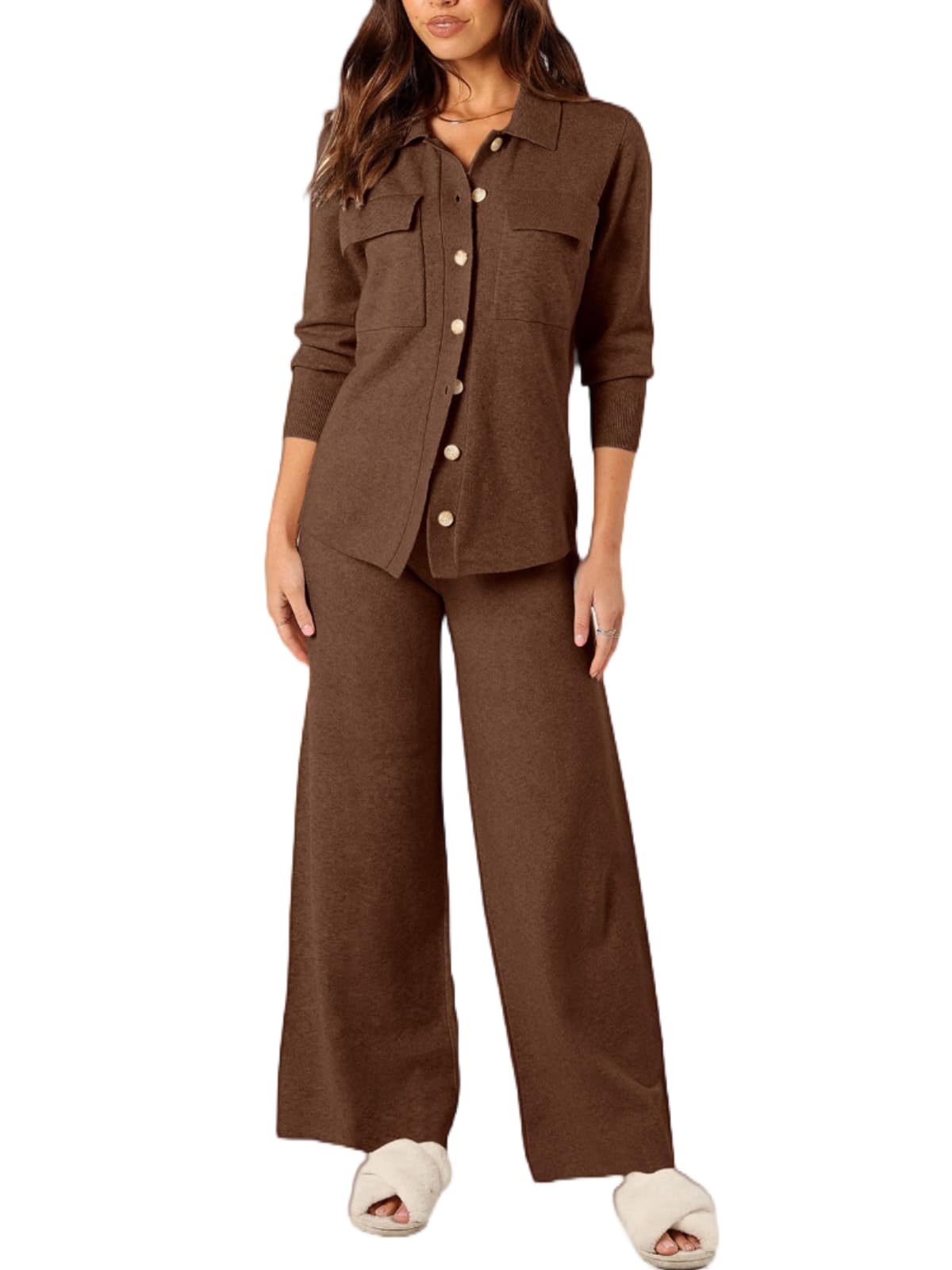 Women's Thick Tracksuit Set - Coffee XL-image-313b3a57-14f9-496d-914e-876426933d14-88967