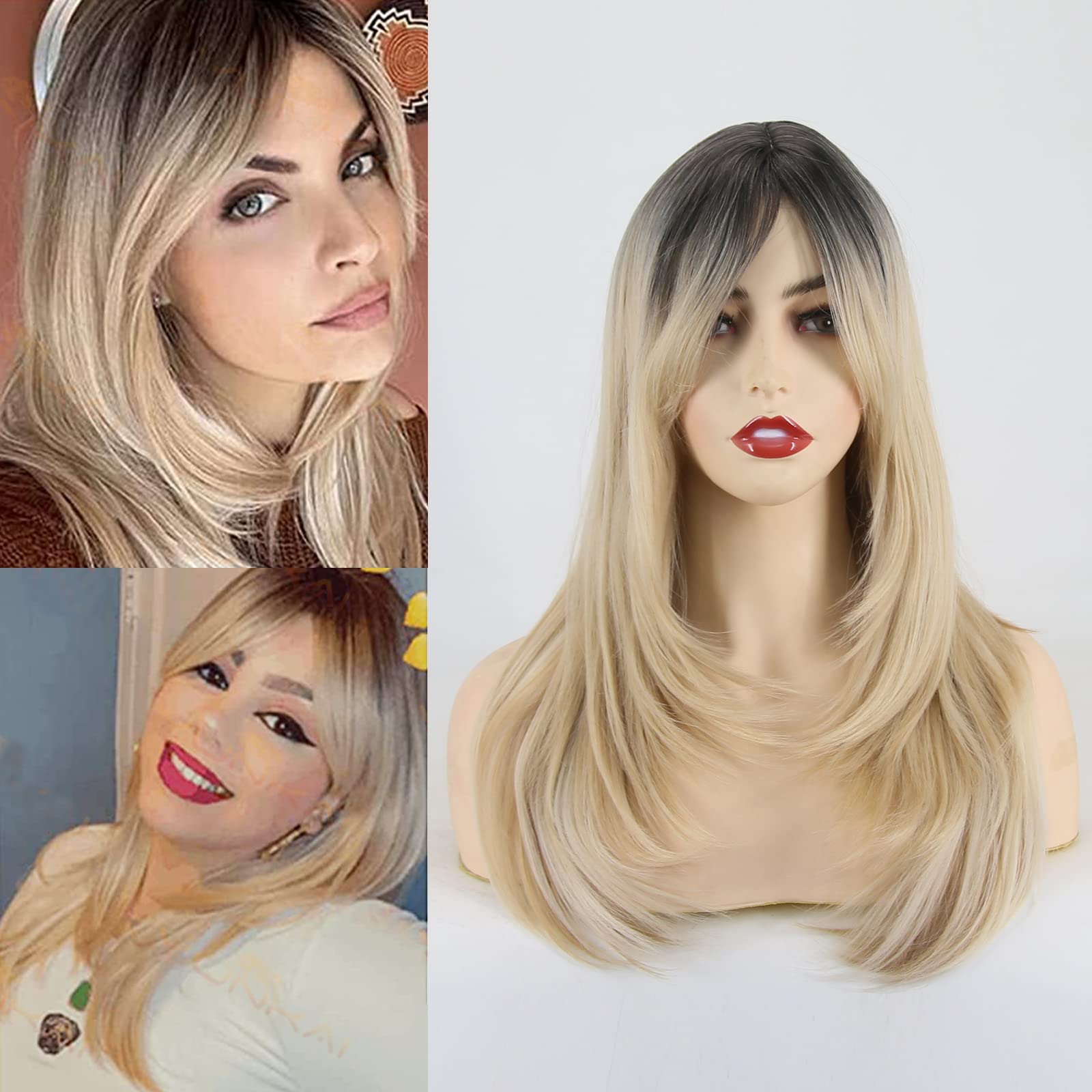 Women's Ombre Blonde Wavy Wig - 4/18/613-image-c535e593-51b4-40ca-a5d1-3a119e7cbf6a-110123