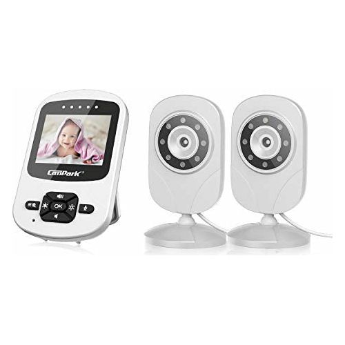 Campark Baby Monitor With Dual Cameras Digital Cam With Infrared