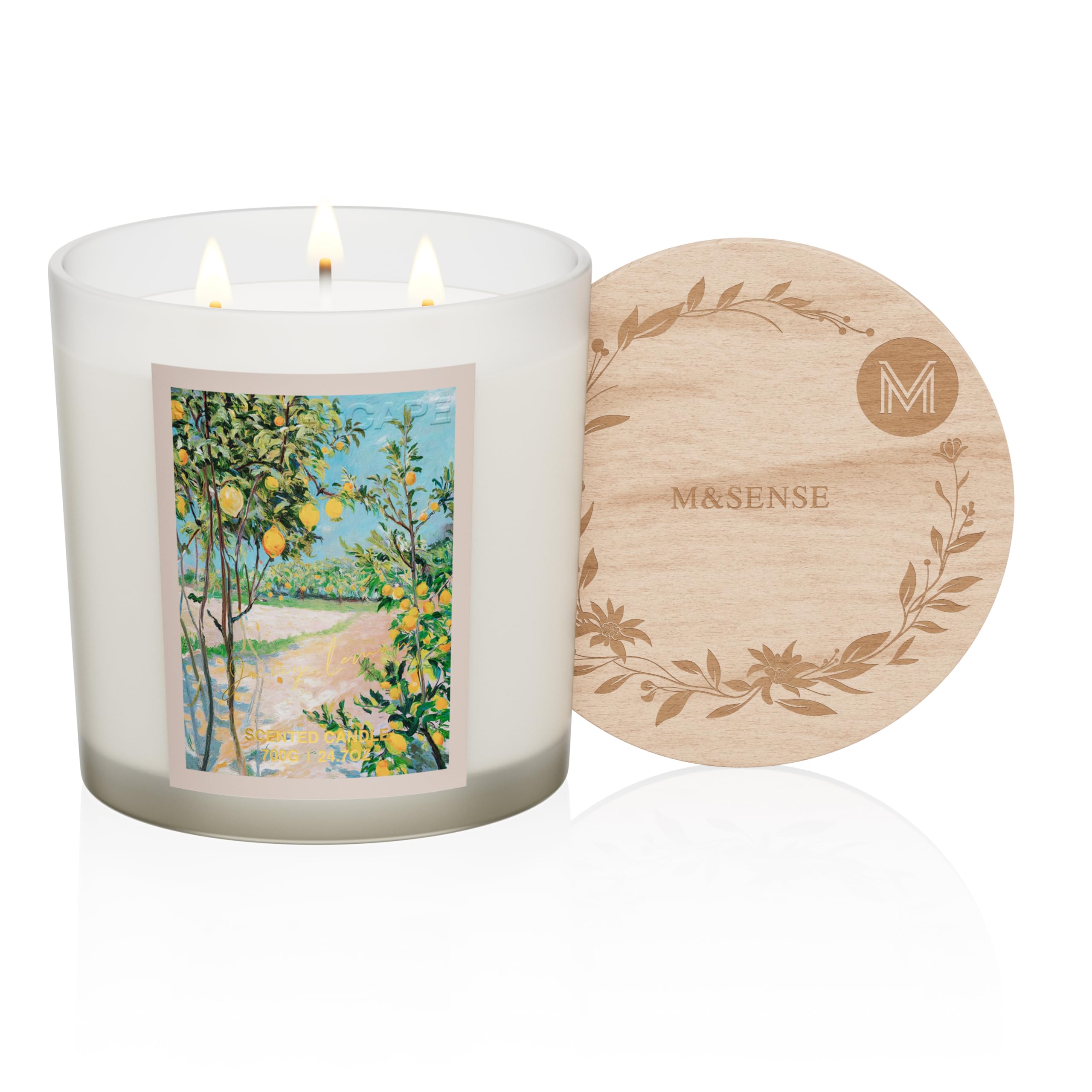 3-Wick Soy Scented Candle - Multicolour Lemon-image-9fcab930-242b-48ea-a4fb-f3917ae68678-121507