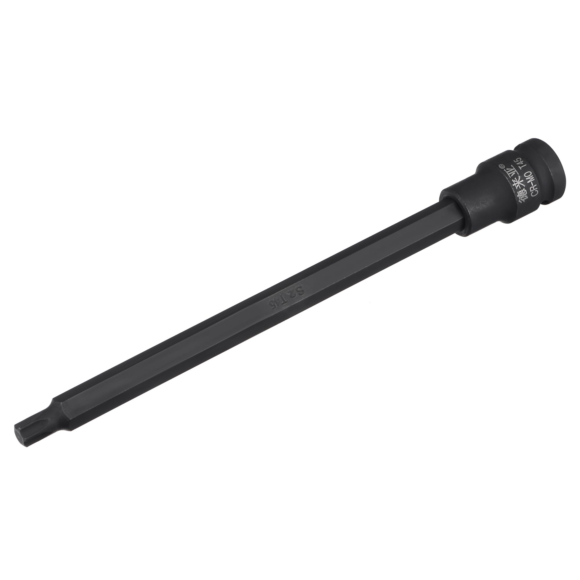 1/2" Drive x T45 Torx Bit Socket, 8" Length, S2 Steel, Cr-Mo Sockets - Perfect for DIY Enthusiasts-image-65c7f403-9033-4978-8b08-ce48b64a7eb4-60385