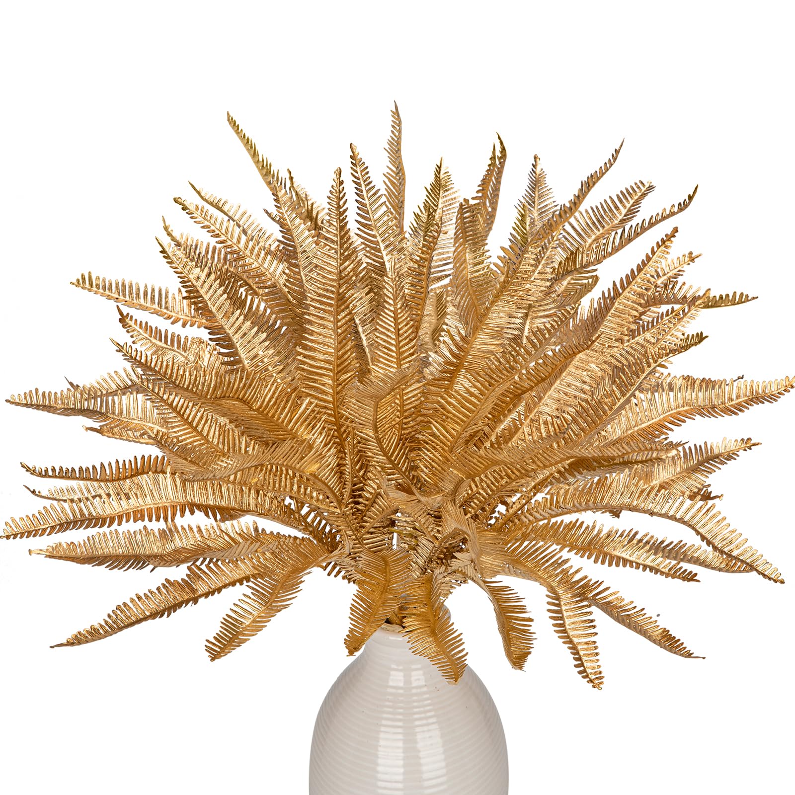 Artificial Fern Branches 4 Pack - Gold Boston Fern-image-da6bca7e-35c9-4d5e-8367-b4797caf9c02-113748