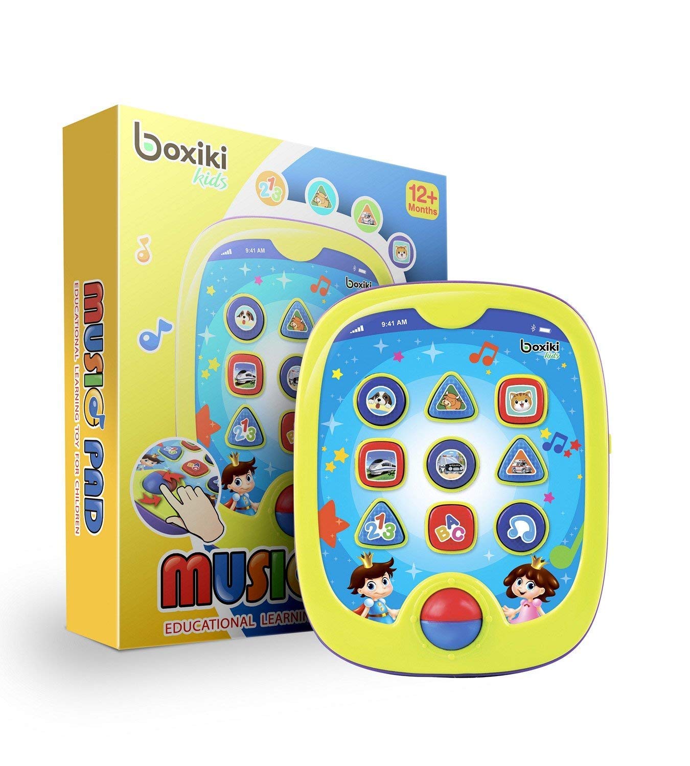 Kids Learning Pad Toy with Music & Games - Yellow-image-a55647e2-33ba-4aec-ad7a-9c16afe685ff-103349