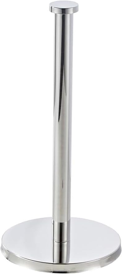 Brushed Nickel Paper Towel Holder with Weighted Base-image-ce446e8f-9577-4f83-b0b2-3e7d2df08168-47734