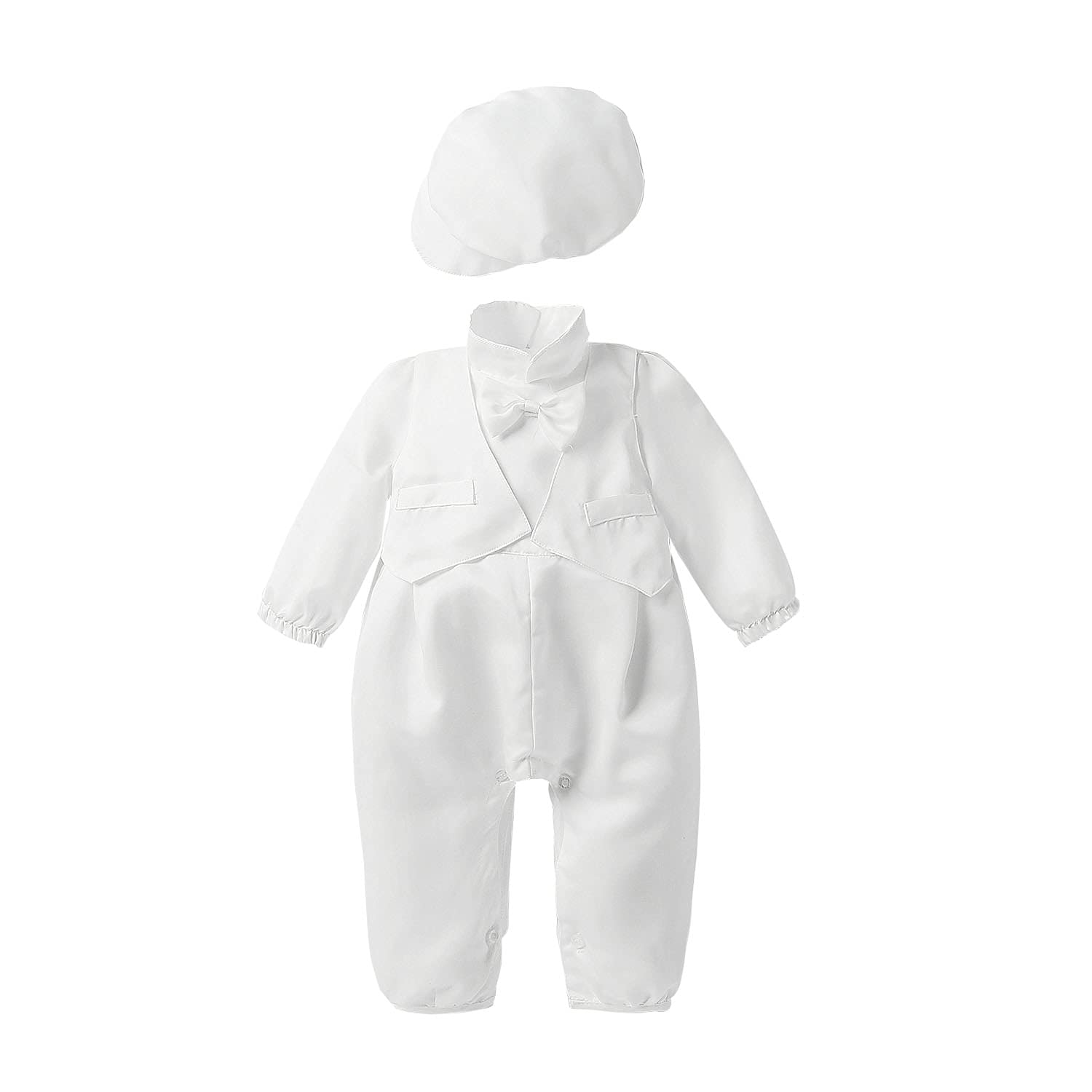 Baby Boy Baptism Outfit Set - White 12 Months-image-f4e6fb76-5b32-42fb-b757-02ec77470226-110501