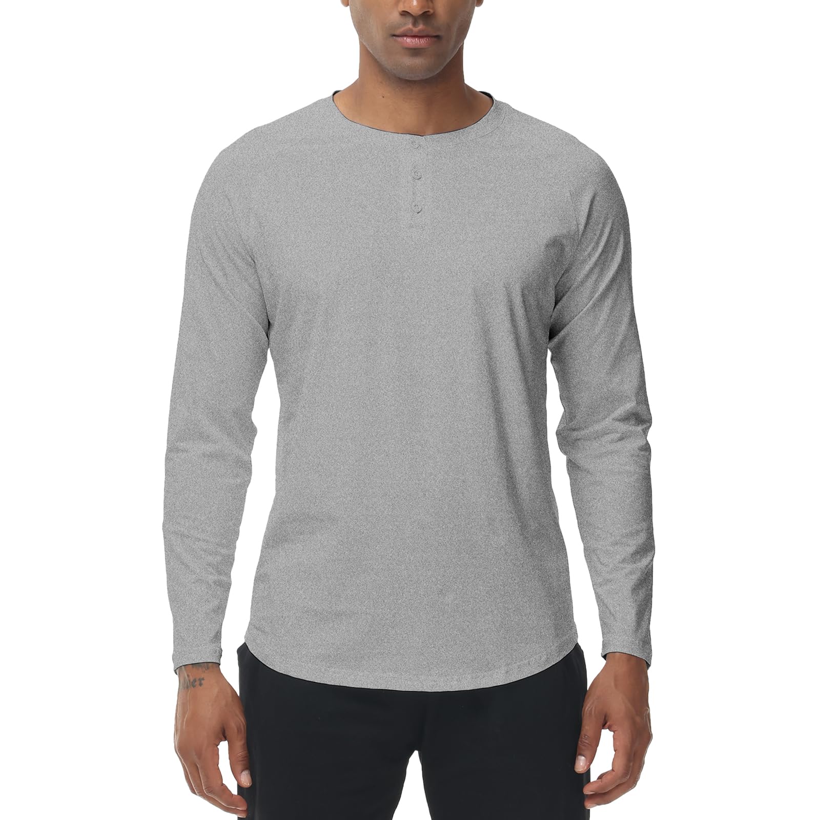 Men's Long Sleeve Henley Shirt Classic T-Shirts for Men XYKJFIT-image-181c5045-6bc3-4373-90cd-4d86f46068d6-55592