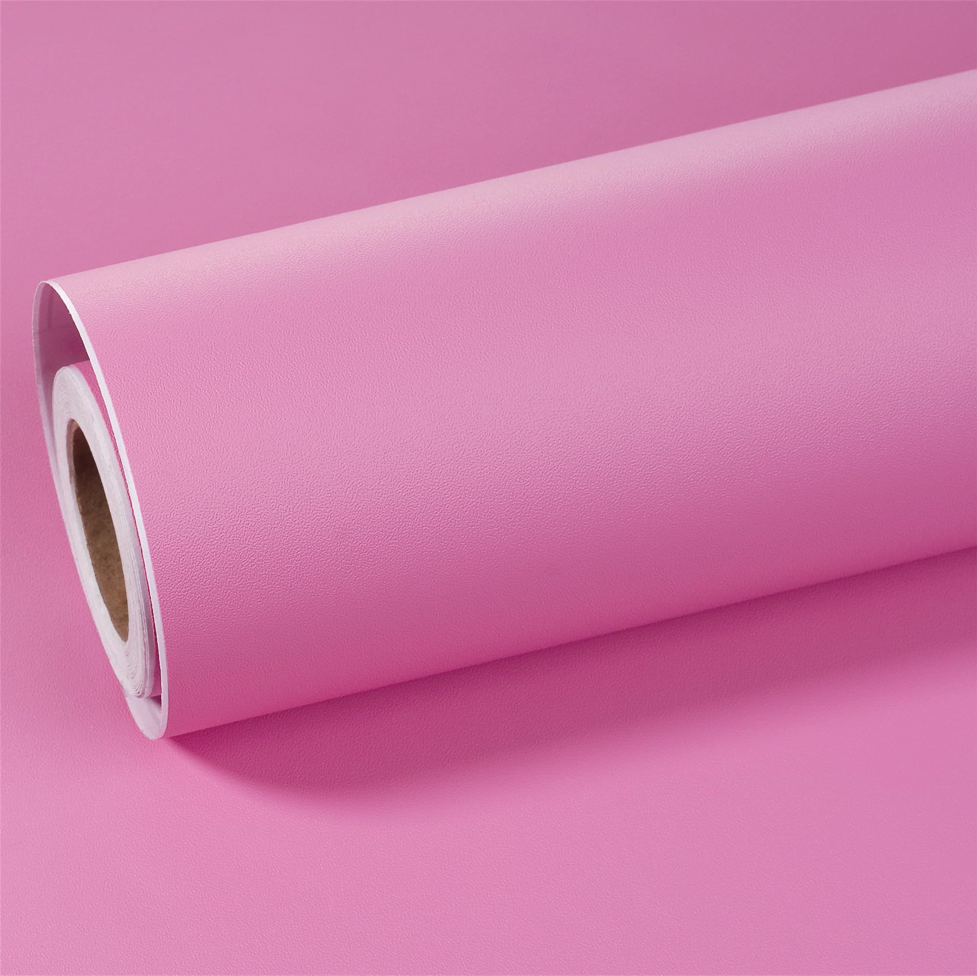 Self Adhesive Wallpaper Vinyl Wrap - Blush Pink 60cm×5m-image-5266b4ca-6b40-456b-a7d1-39ae8bcc3591-115252