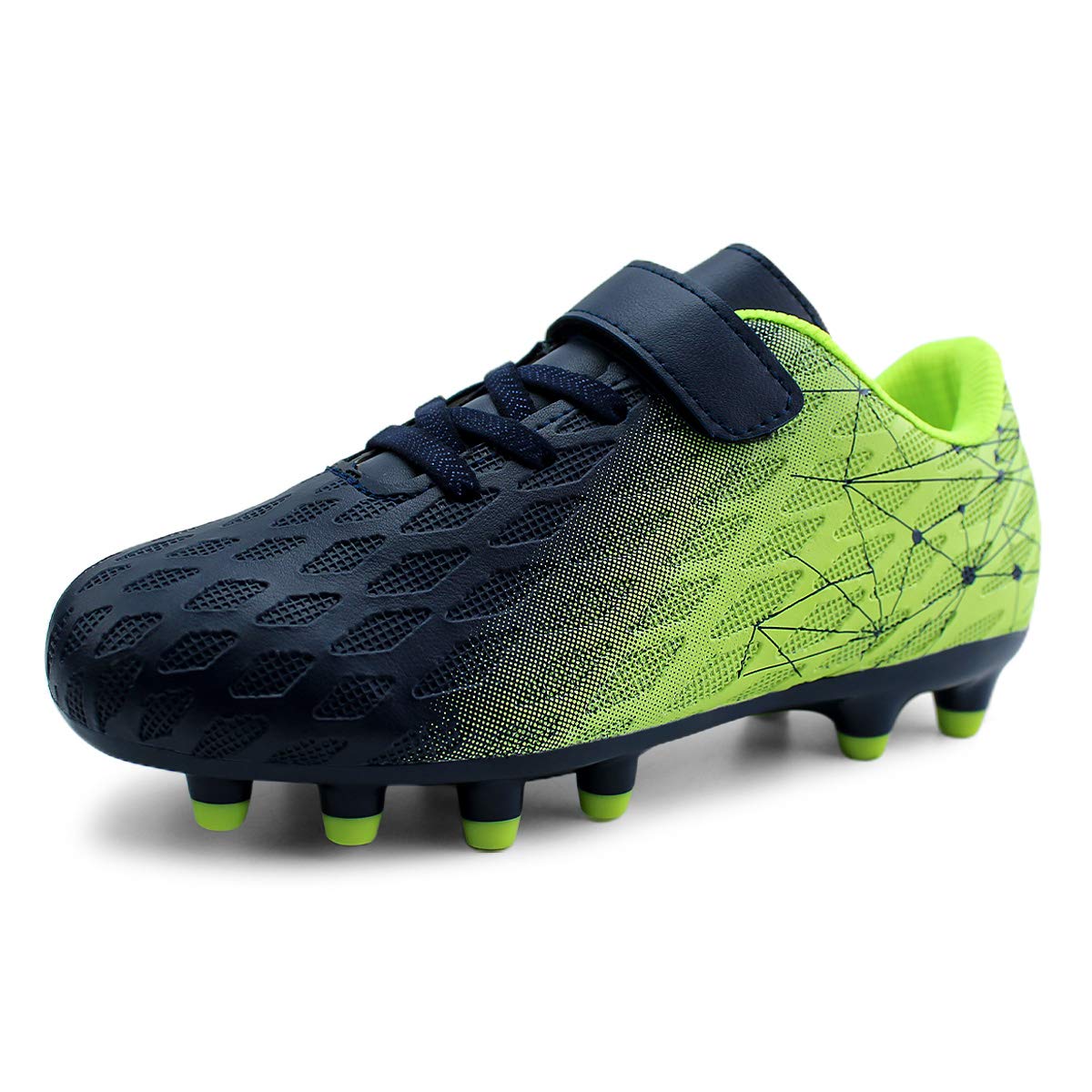 Kids Football Boots - Navy Lime 10 UK-image-ed21ae4a-9f05-46d1-b854-7dc5712f4e86-108924