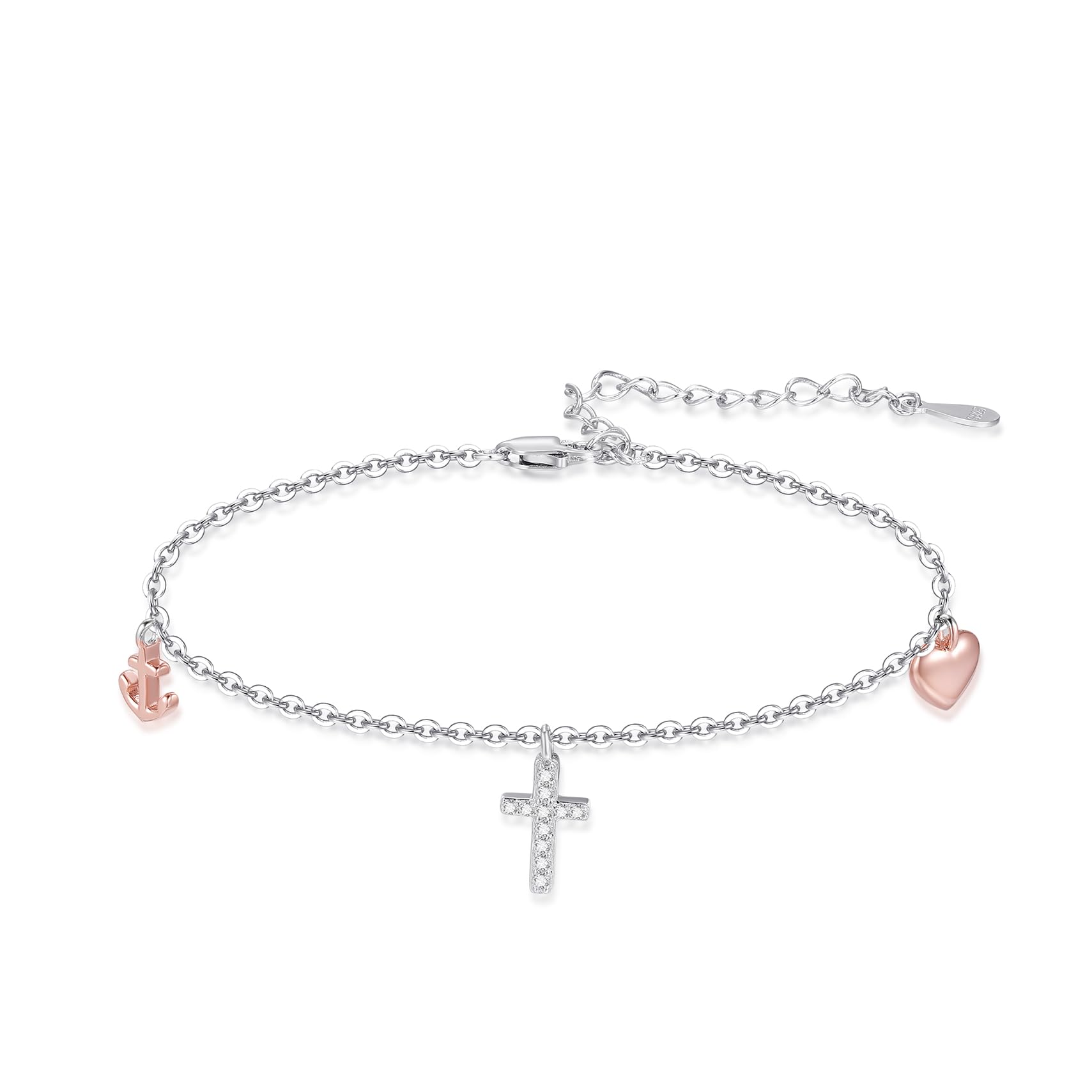 Women's Cross Bracelet Silver - Silver-image-f23b216e-bbc7-4a23-af3a-507ef9153336-112814