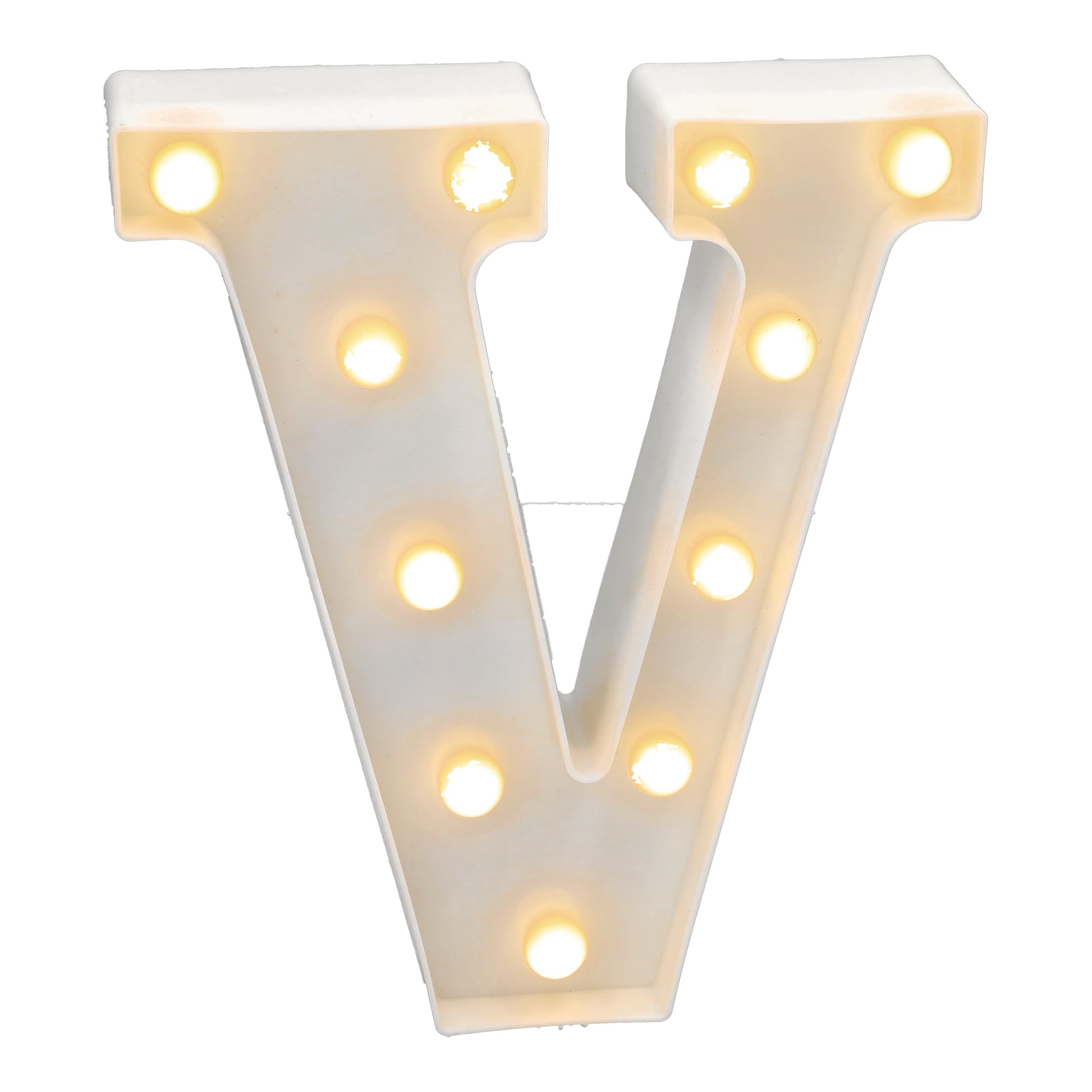 Luminous LED Decorative Letters & Numbers, 22cm Warm White, Battery Operated Night Lights for Home & Celebrations-image-87bd2d17-4842-4fb2-ba36-b784c7d9077b-65560