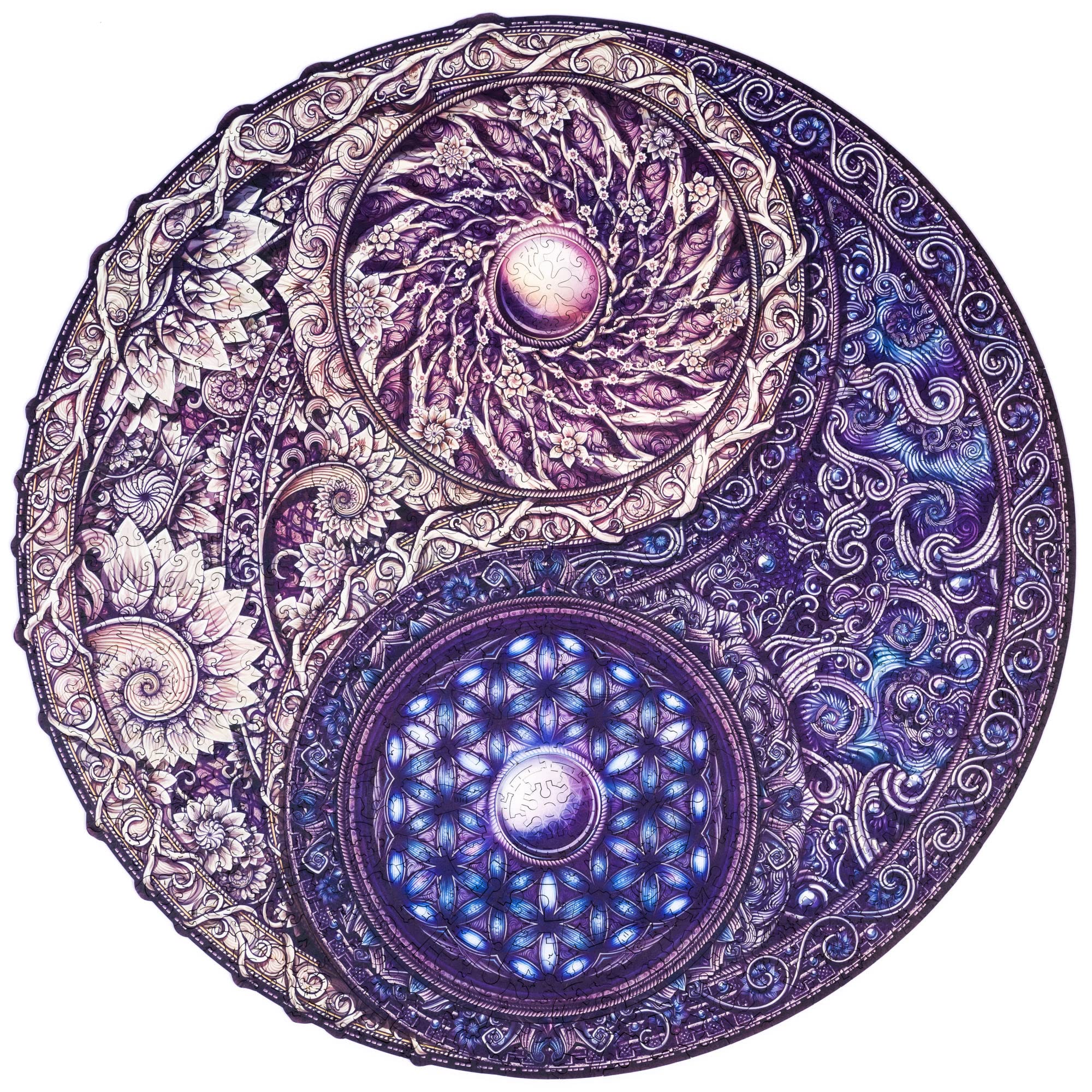 Mandala Yin-Yang Wooden Puzzle - King Size 350pcs-image-bdba8636-c04b-401a-86bd-1395b25f6113-92238