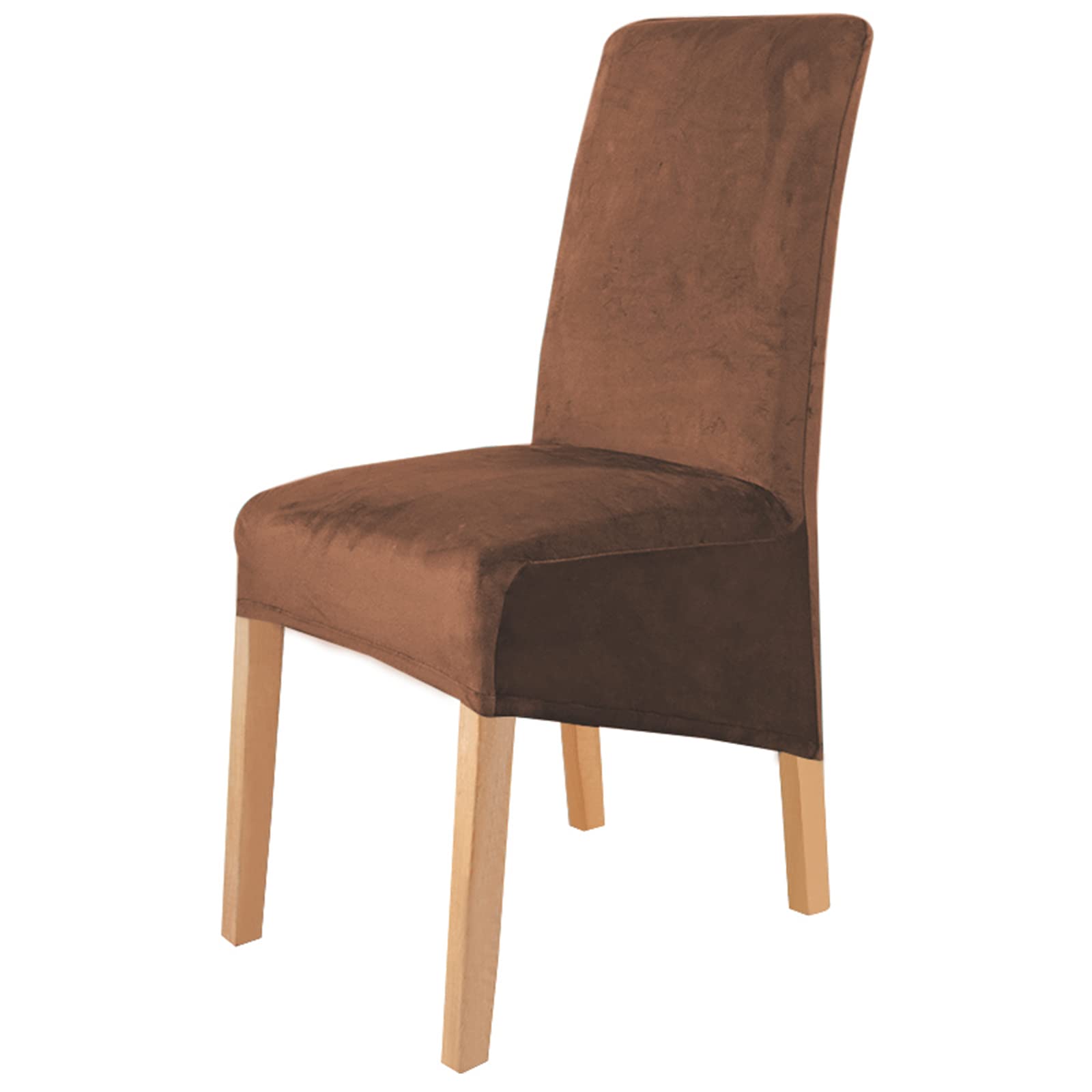 Kozuoan Velvet Large Dining Chair Covers, Removable Dining Chair