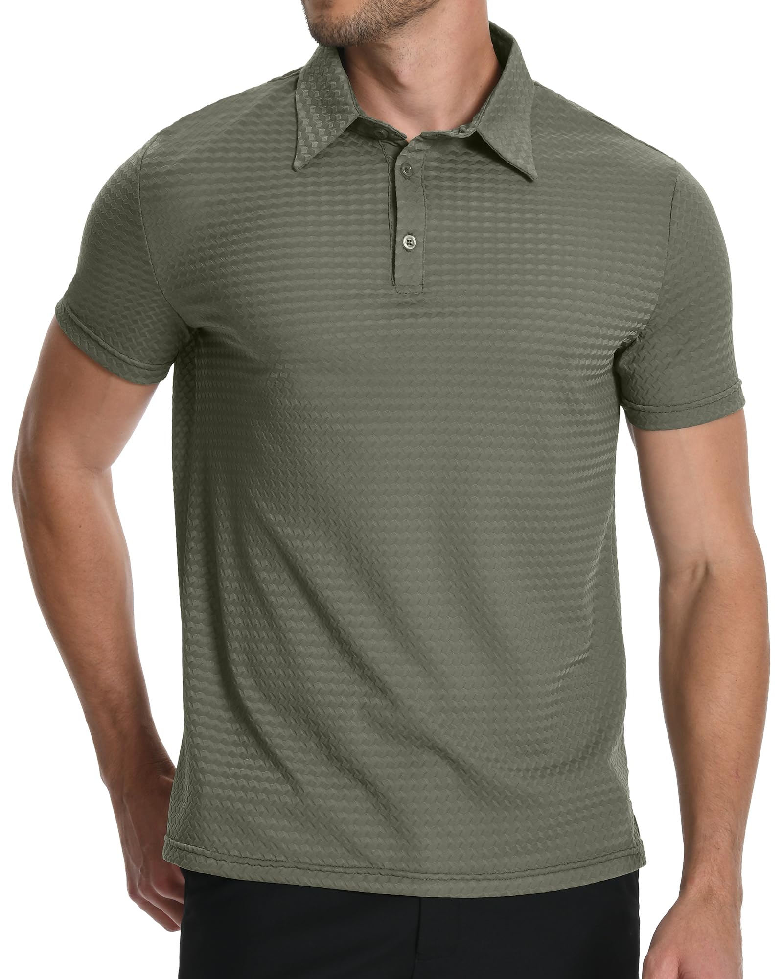 Men's Quick Dry Polo Shirt - Army Green S-image-fc573b93-9000-4d9f-9f85-28c35da3b841-119353