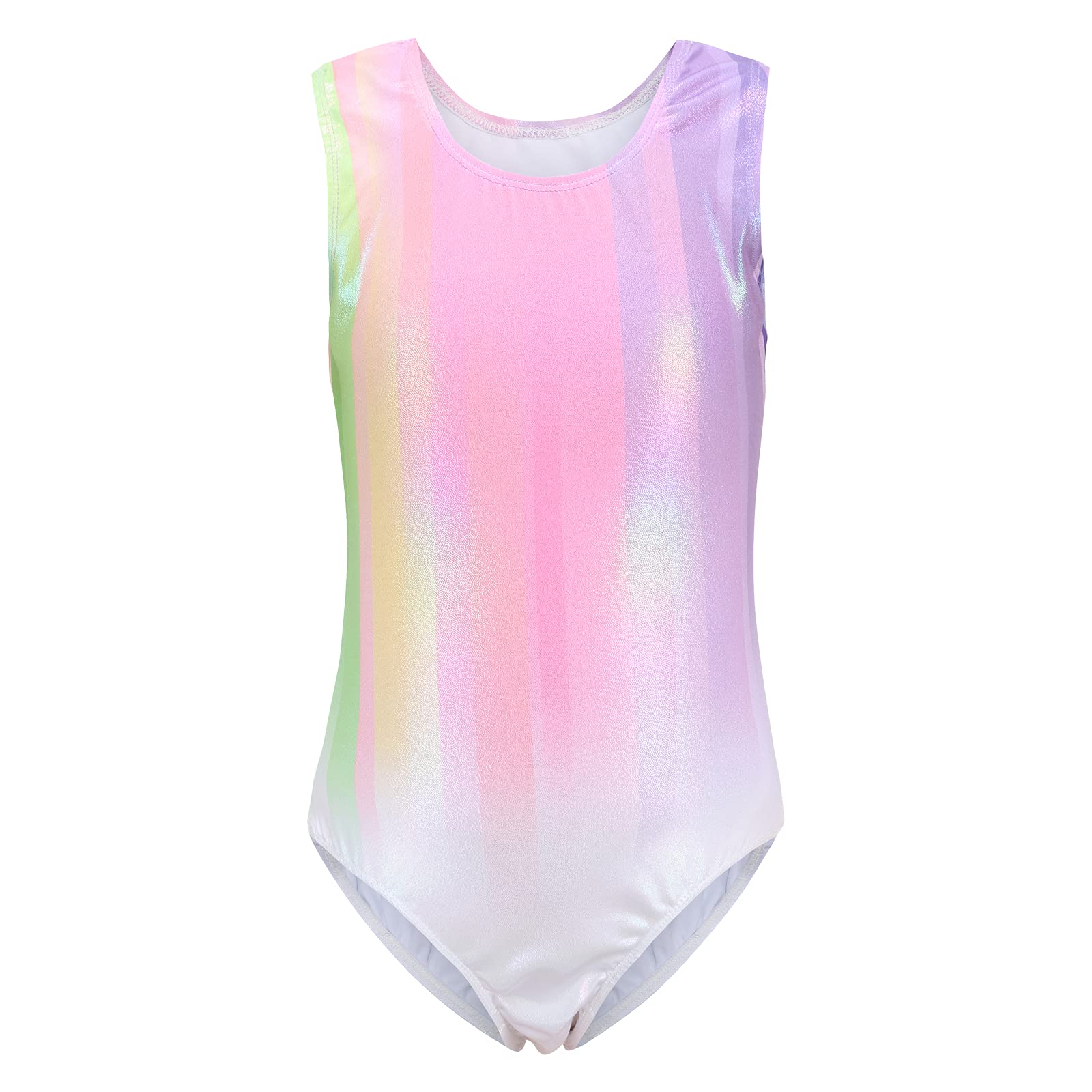 Girls Sparkle Gymnastics Leotard - Pink, Size 150 (12-14 Years)-image-ac7fbb3c-dde3-4c76-b600-18ed305b520b-65282
