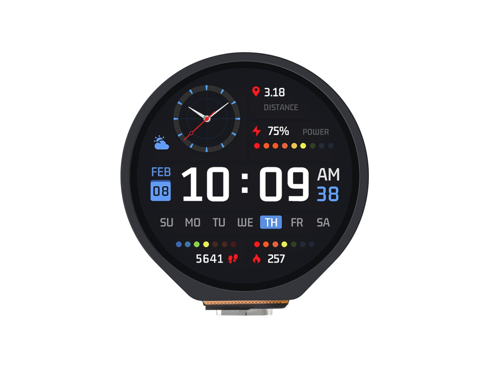 RP2040 Board Touch LCD 240x240 - Black 1.28 Inch-image-a2743225-51d0-432c-b2ef-014f91ce59d1-114640