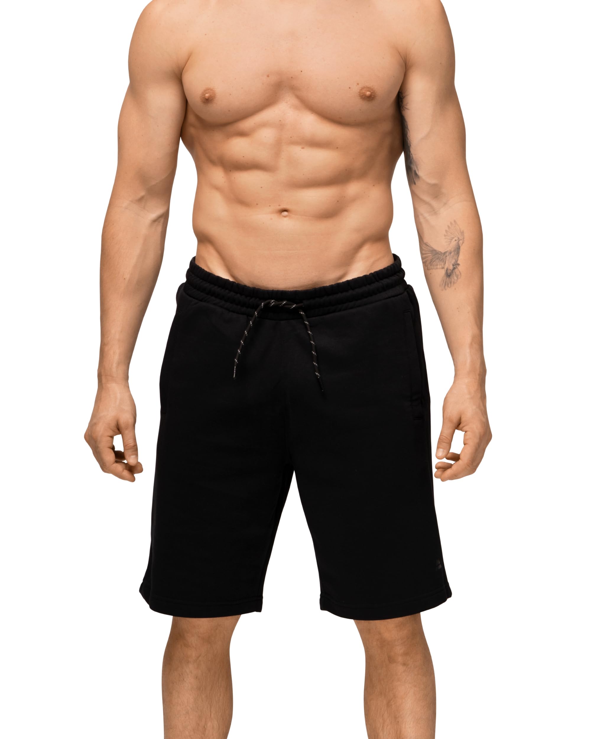 Men's Gym Shorts with Pockets - Black S-image-5a6b86e9-87dc-4b01-b959-ecd53f0730de-104178