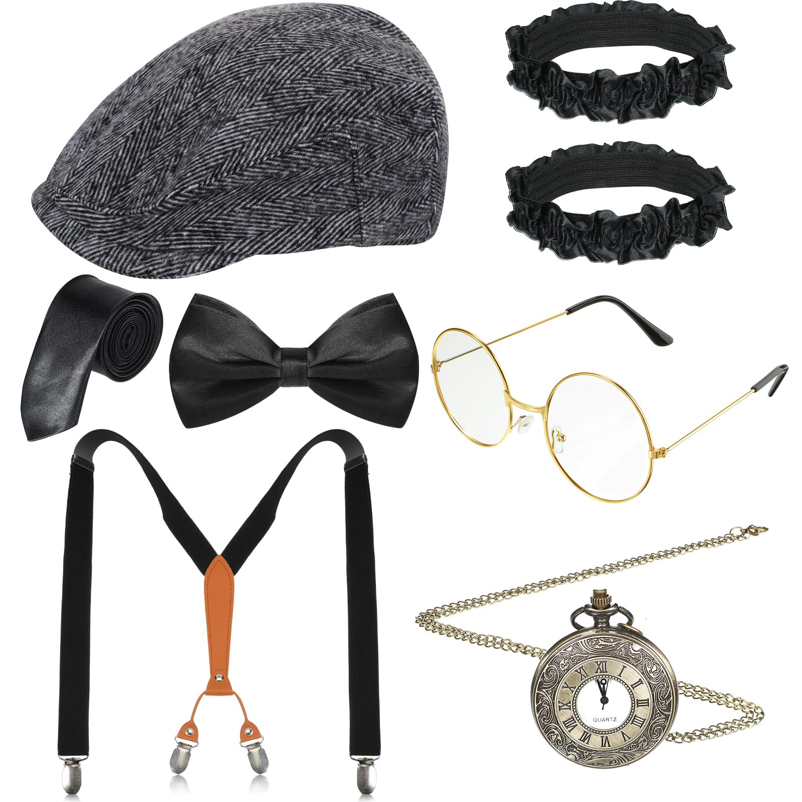 Men's 1920s Gatsby Costume Set - Stripe Style-image-7444be7c-3a39-492f-a70f-87579f949e78-116262