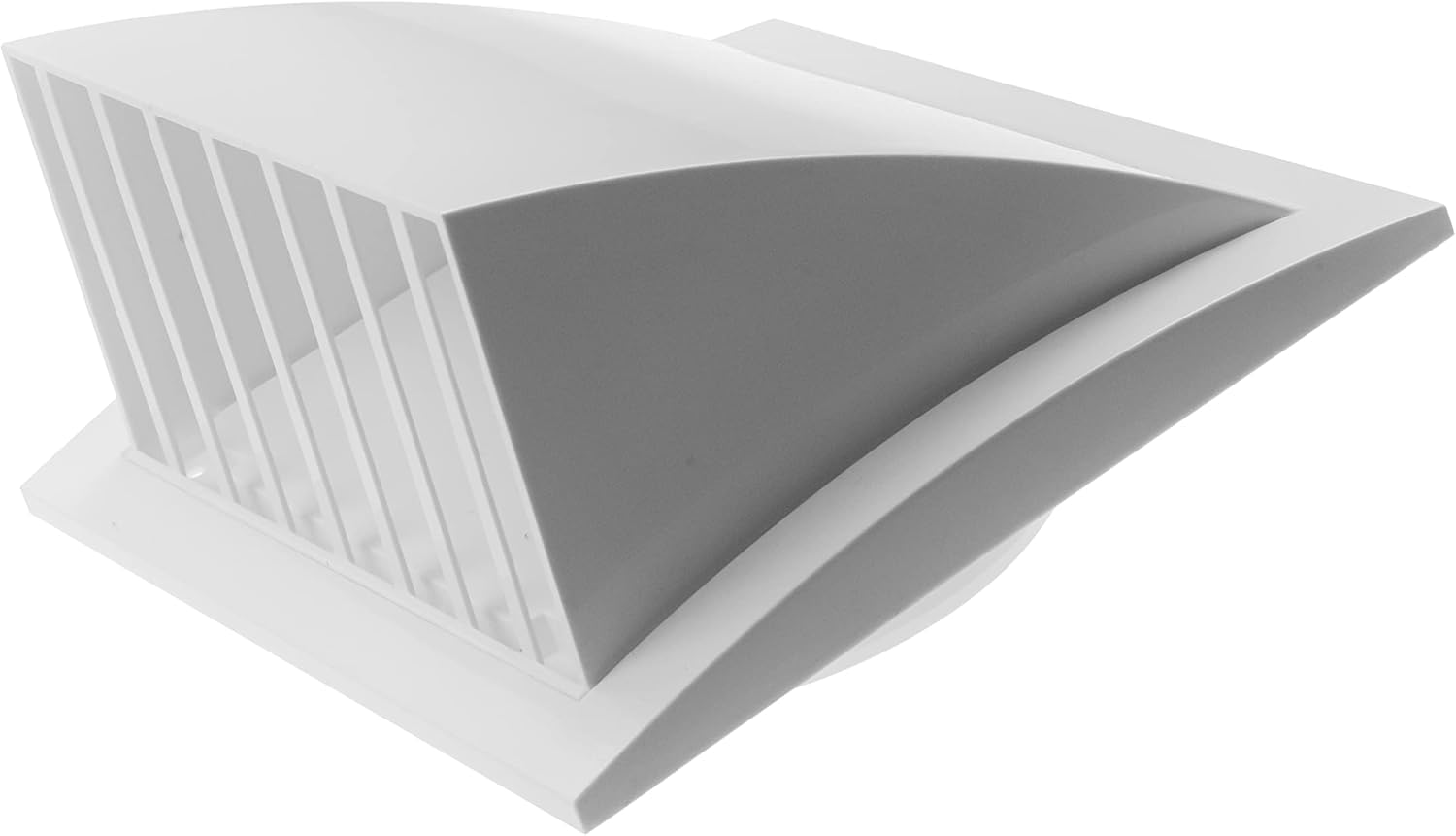 Vent Systems mm / Inch Vent Cover - White Ø125 5" Exhaust Louvered-image-cf6dc78f-e935-4461-b55d-1b3b256e0ac2-60245
