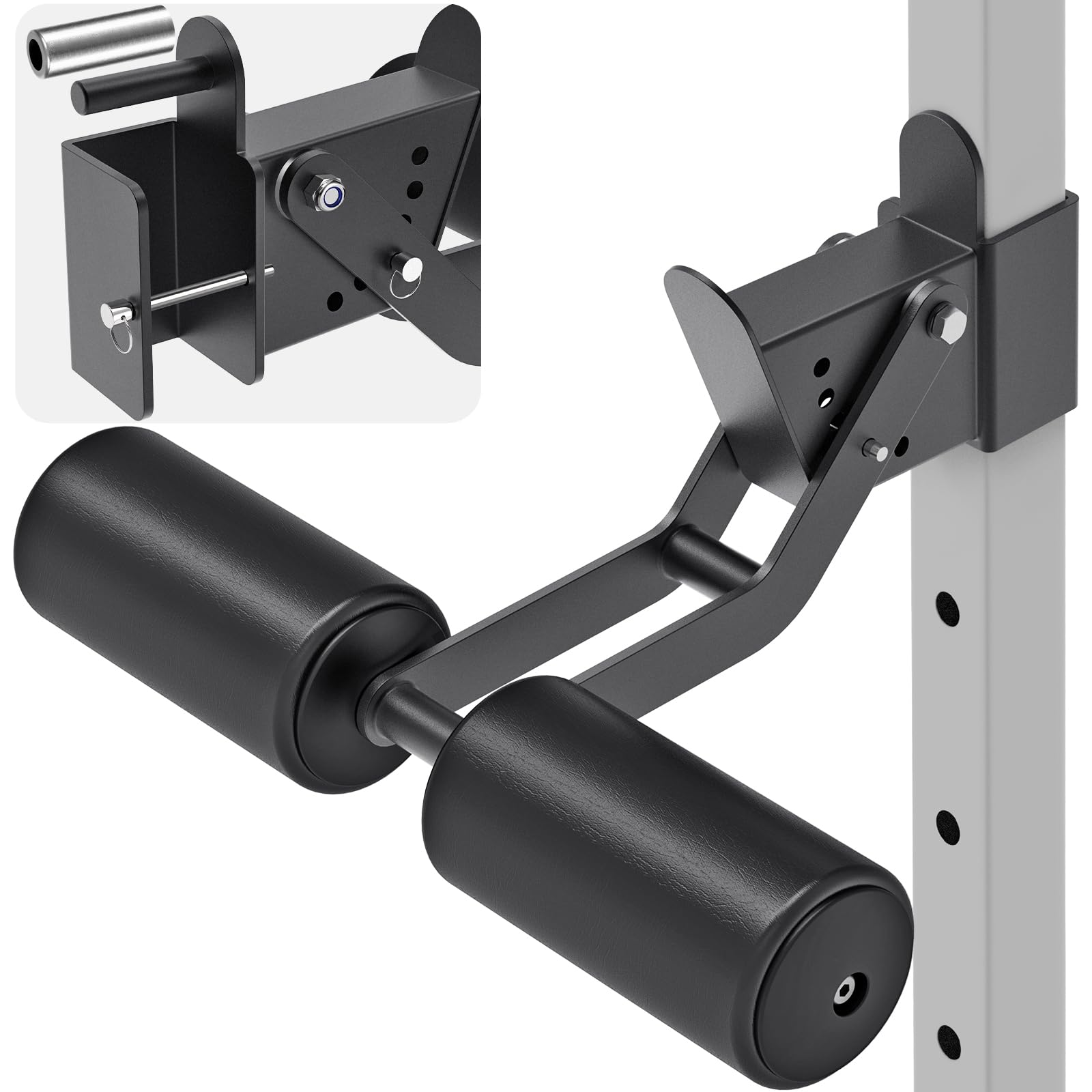 Leg Extension Power Rack Attachment - Hemp Flax 3" x 3"-image-6fd42b6c-48d5-4661-9238-be7b507f9611-122465