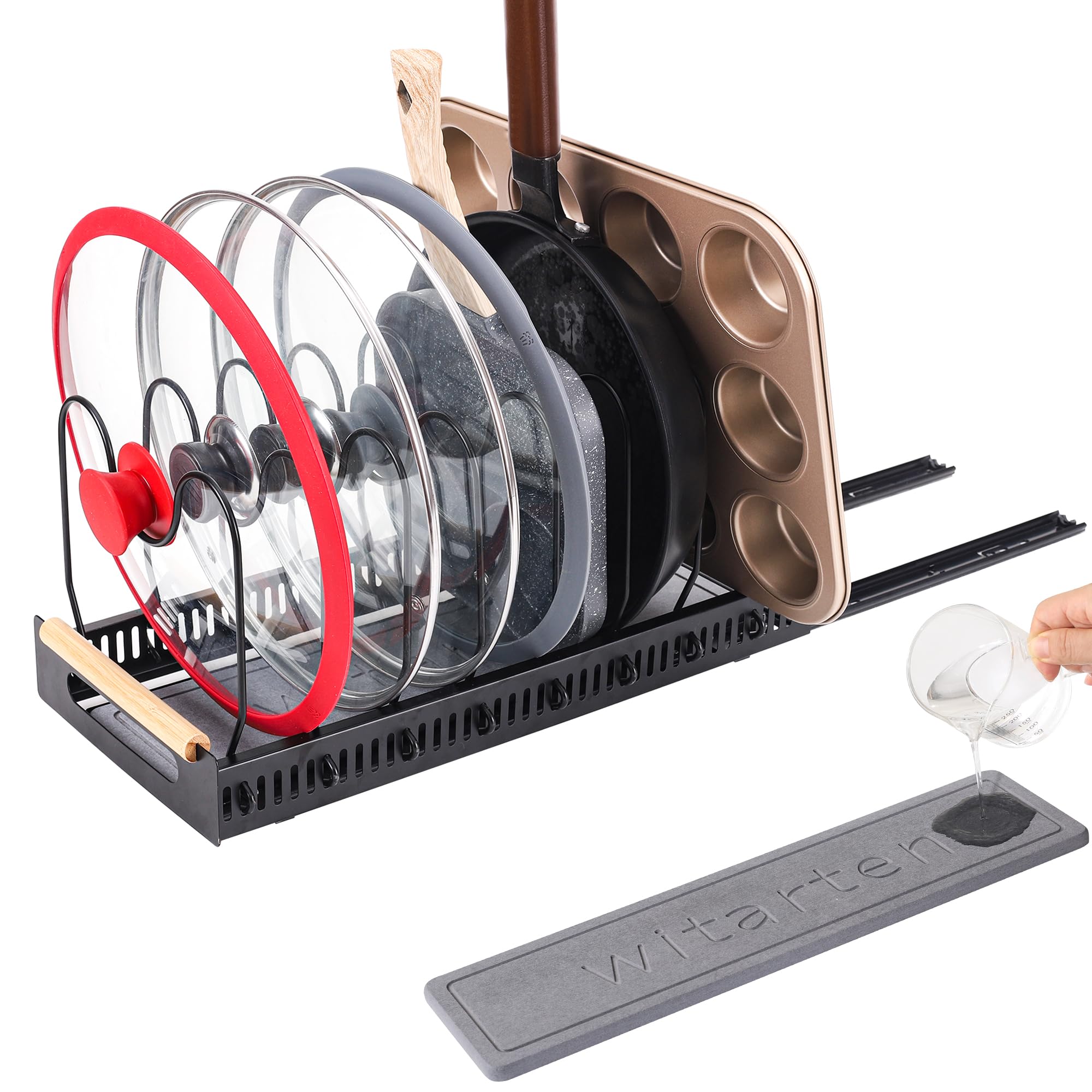 Pots and Pans Organiser Rack - Grey-image-9c31459f-b344-4fe9-96e2-26edebadda93-110095