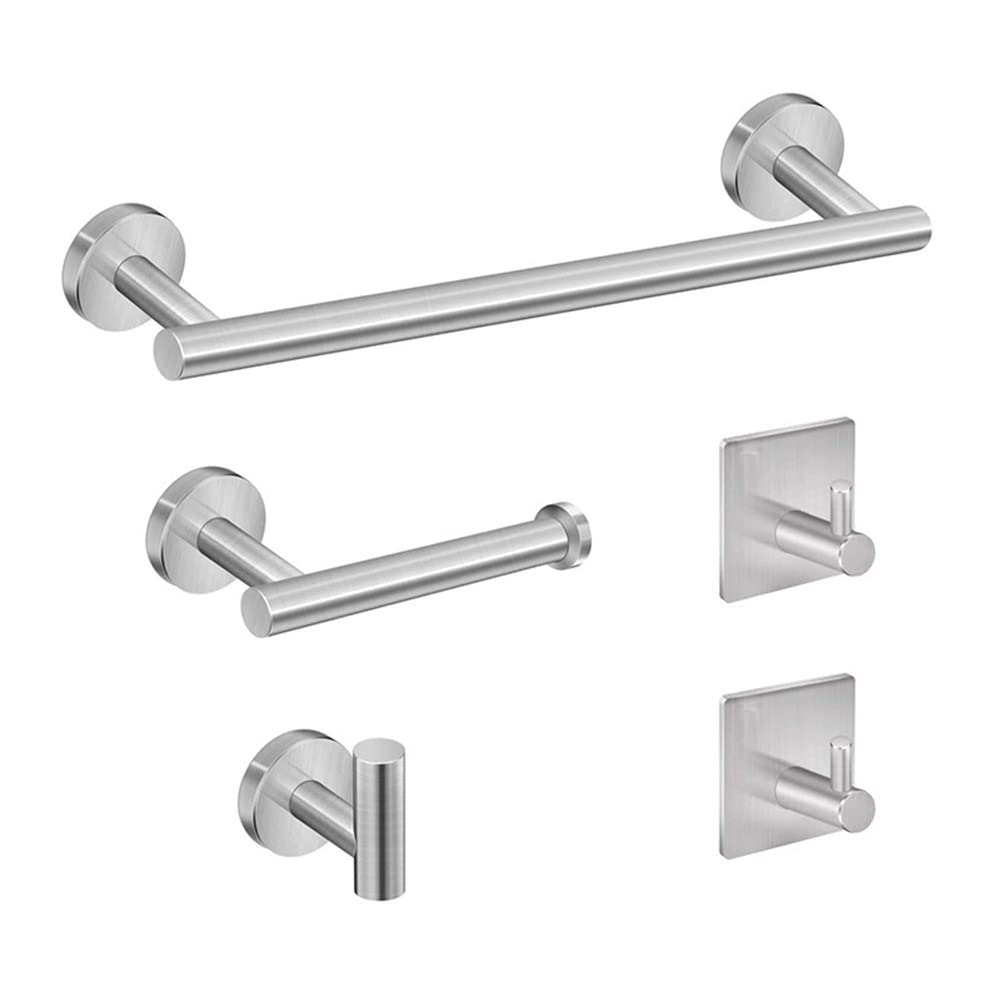 Bathroom Accessories Set 5-Piece - Silver M-image-e672fbe2-6c46-42a9-8409-79dcab7b351b-110617