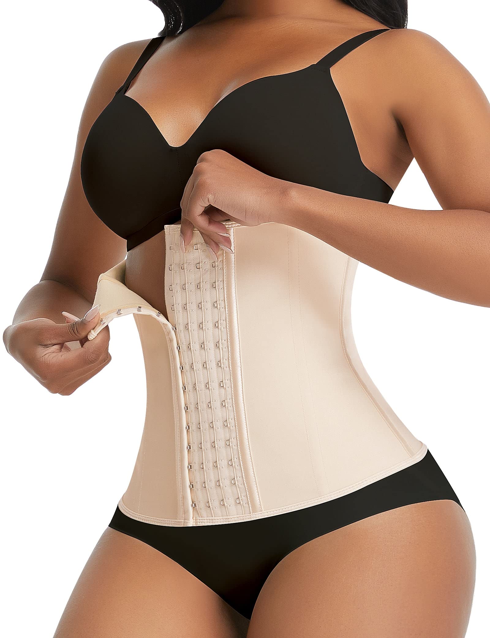 Latex Waist Trainer Body Shaper - Beige S-image-bb429b6d-5409-4329-95a7-ba1c21fc2742-113024