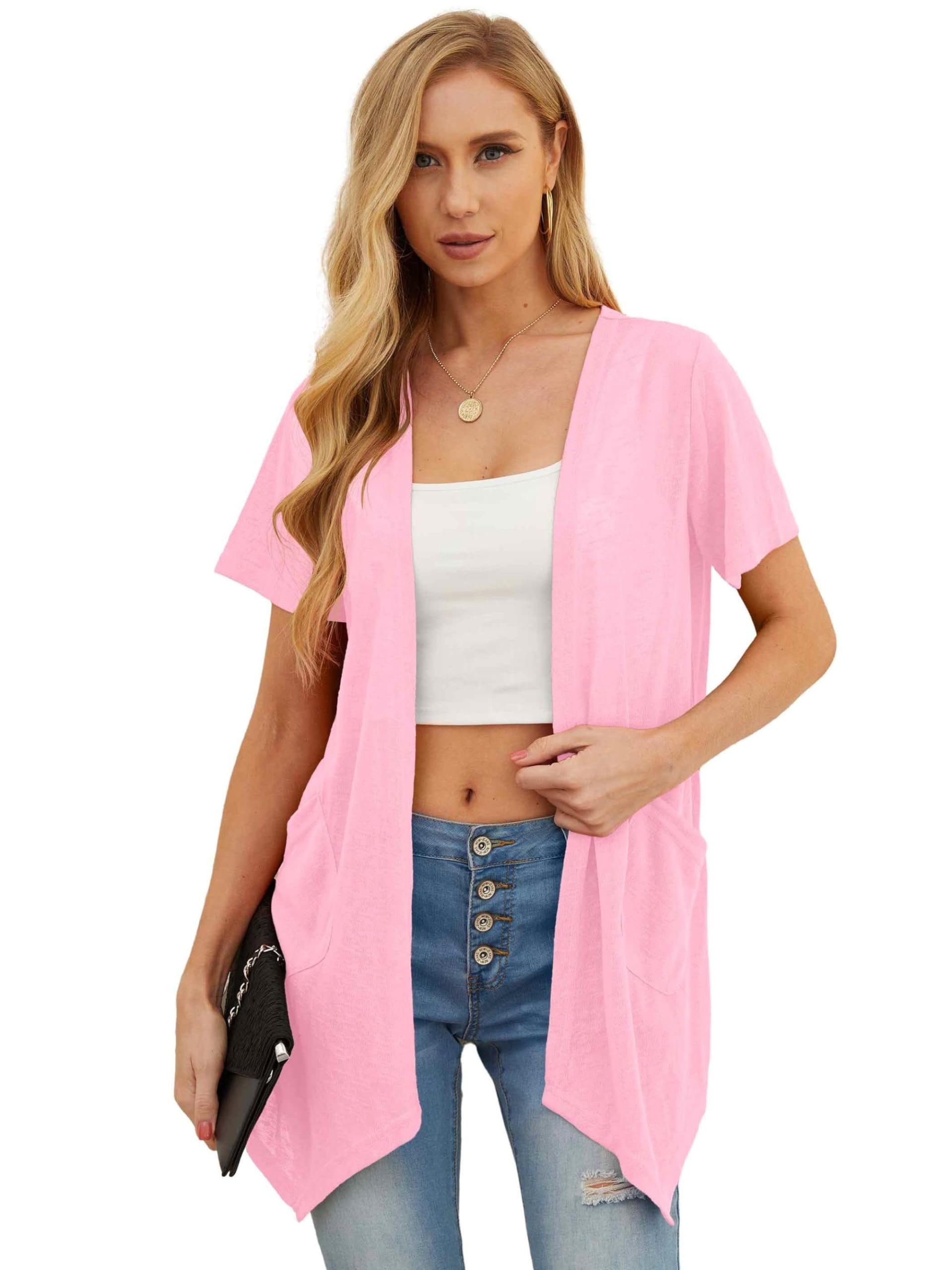 QIXING Womens Summer Lightweight Cardigan - Sun Protection