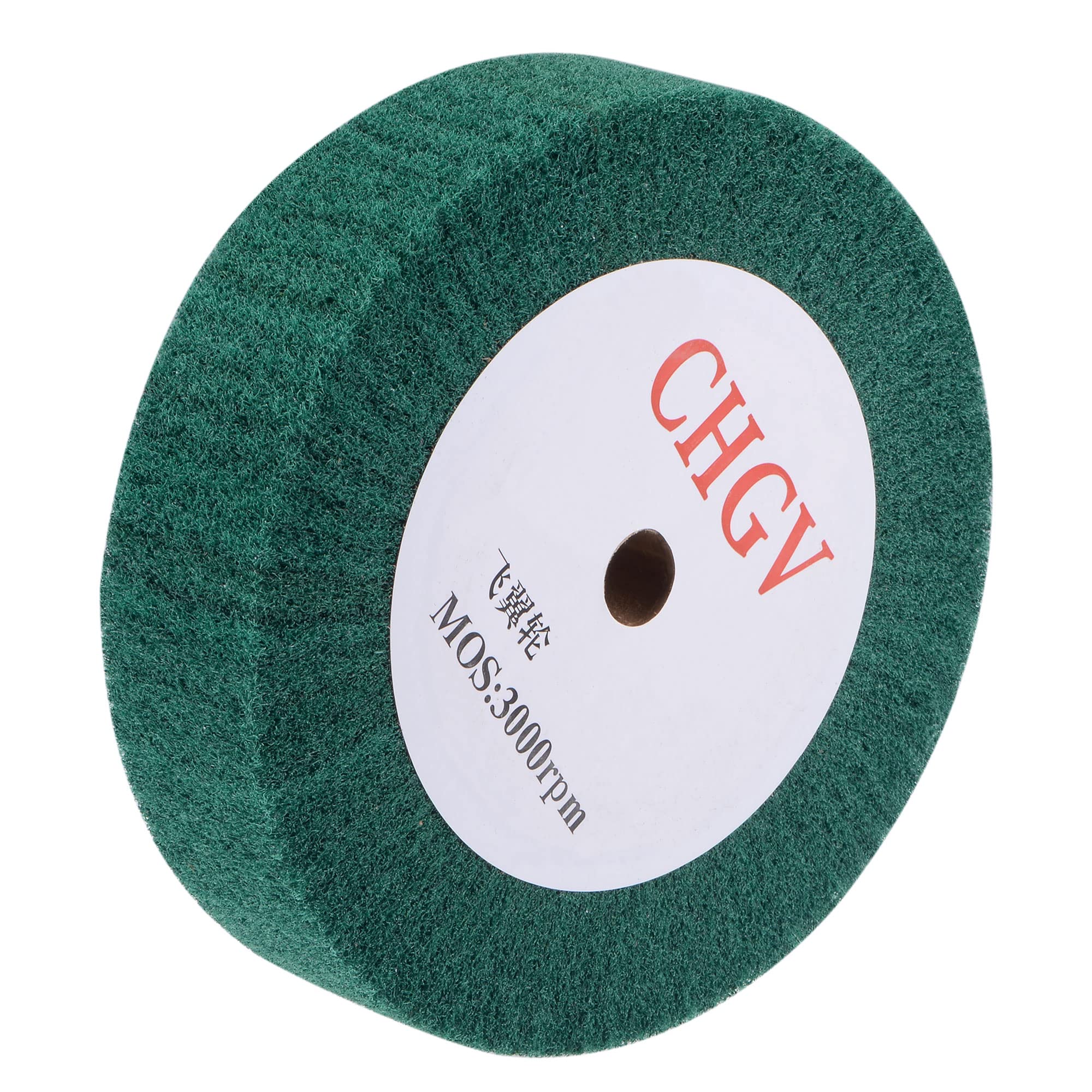 Non-Woven Polishing Burnishing Wheel - 200mm x 50mm Green-image-11794cd0-bdb6-4f90-ae68-9040ea031abe-85599