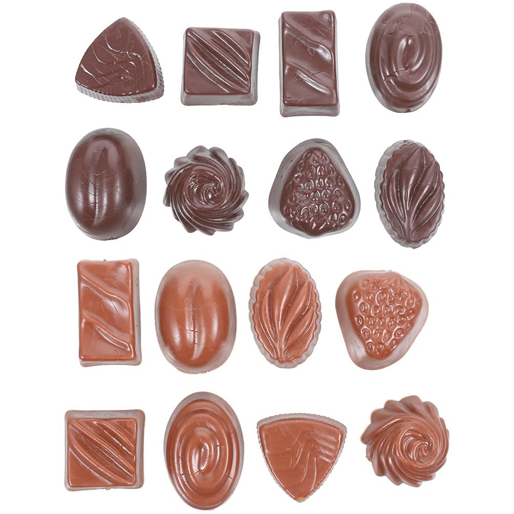 Garneck Simulation Chocolate Plastic Chocolates 16pcs Small Faux 3d-image-e9fc30f7-03d6-44fc-818f-c40925b3ad8e-60042