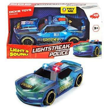 Dickie Toys - Coche De Juguete Beat Hero, Luces Intermitentes, Música