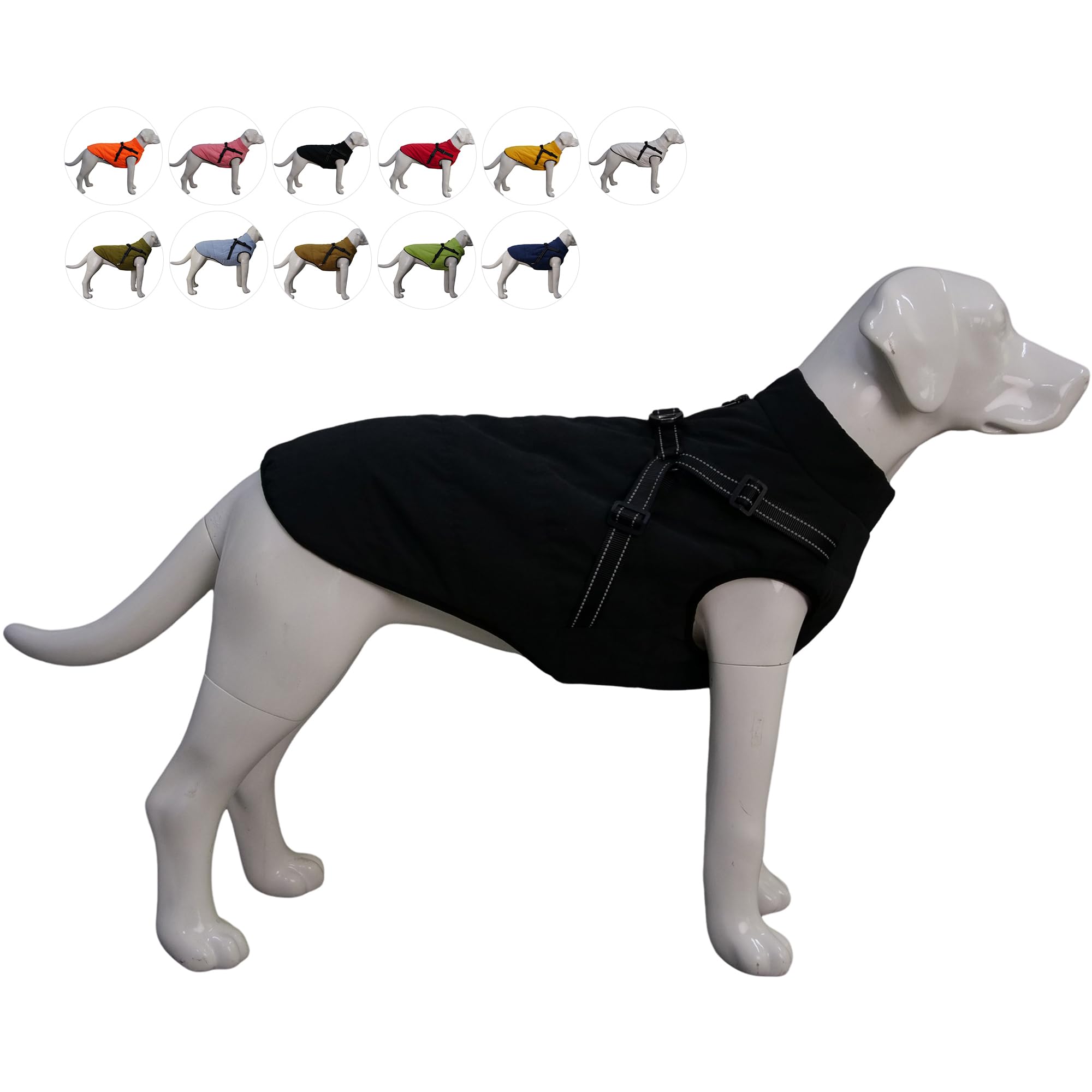 Waterproof Dog Winter Coat - Navy Blue 2XL-image-aa93bbd4-4718-484d-8d7e-d5b27f12099d-93135