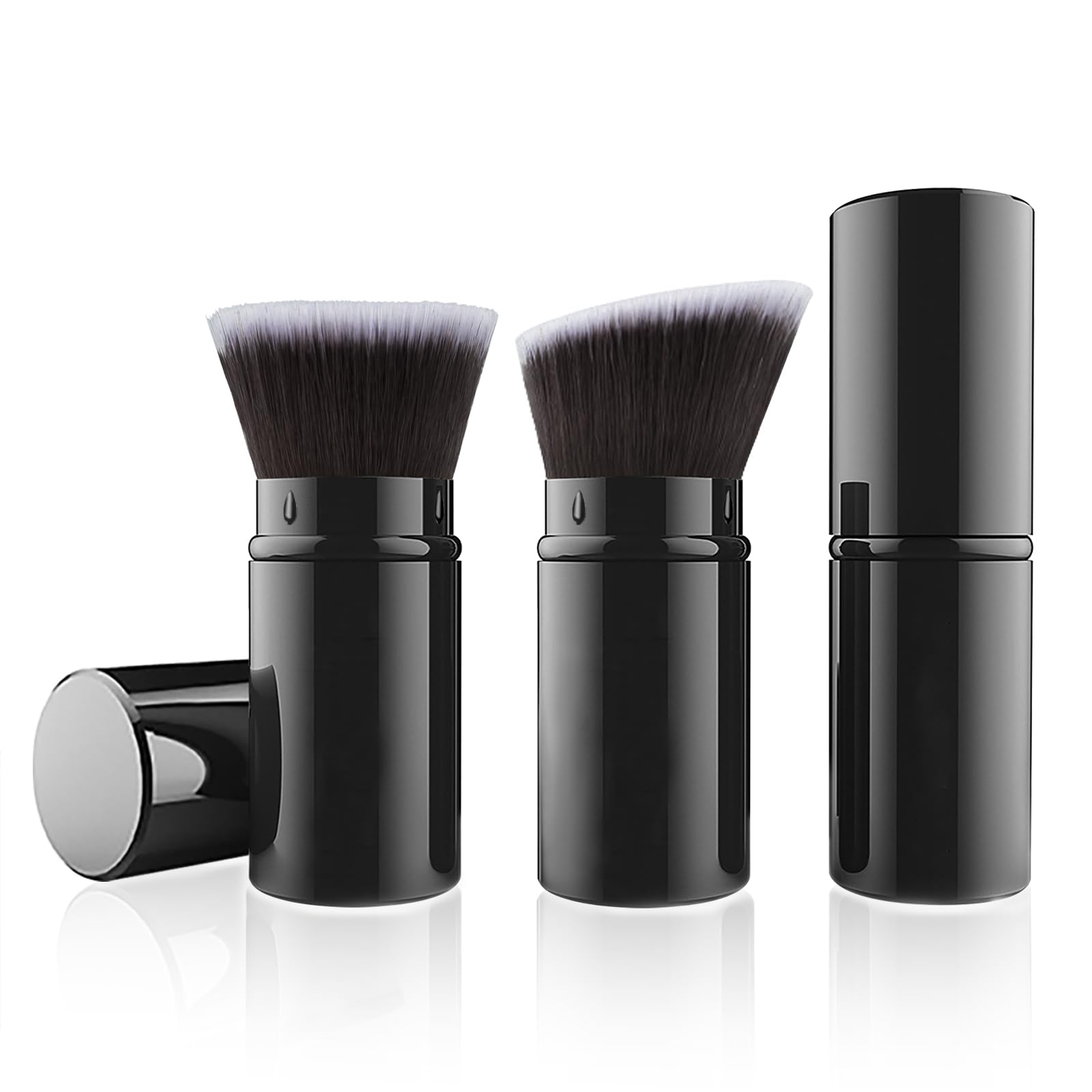 Falliny Retractable Foundation Makeup Brushes, Pack Travel Kabuki 2-image-ef1b5934-f624-4ee4-98b6-298ea865ede7-33288