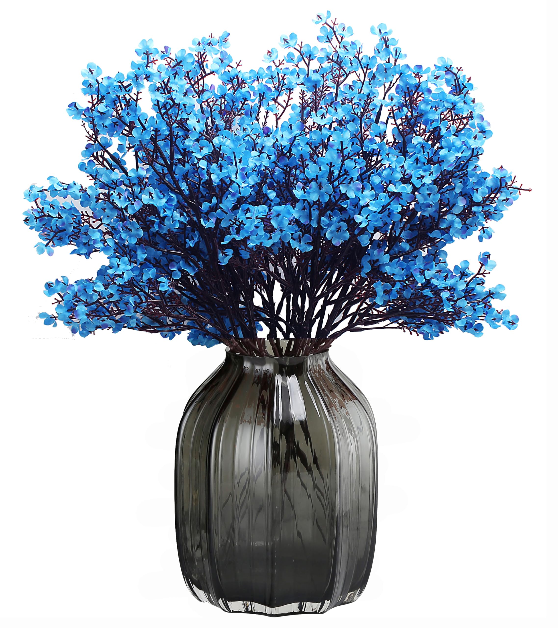 Artificial Baby's Breath Flower Bouquets - Blue 12 Bundles-image-a8400156-b465-4dcb-9c23-1e41b09844cb-110526
