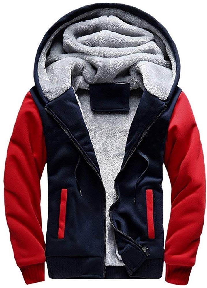 Men's Fleece Hoodie - Red & Blue S-image-7eb030f7-bd20-43e1-8e11-a5c50f0117cc-113296