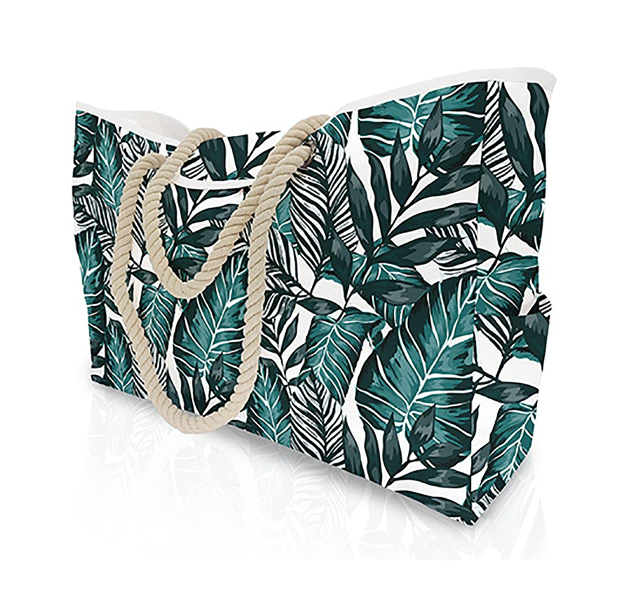 Women's Oversized Beach Bag Waterproof - Leaves XL-image-ff6c68c9-d46a-484c-bfe4-79c848322353-121868