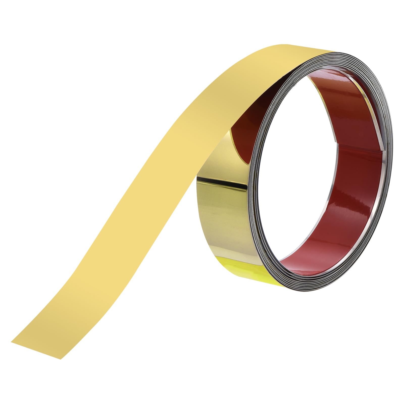 Wall Trim Molding, Stainless Steel Peel and uxcell 16.4Ft x 1.6in，Gold-image-e429cadb-2df5-41c2-ae9a-82e76f7858cc-51463