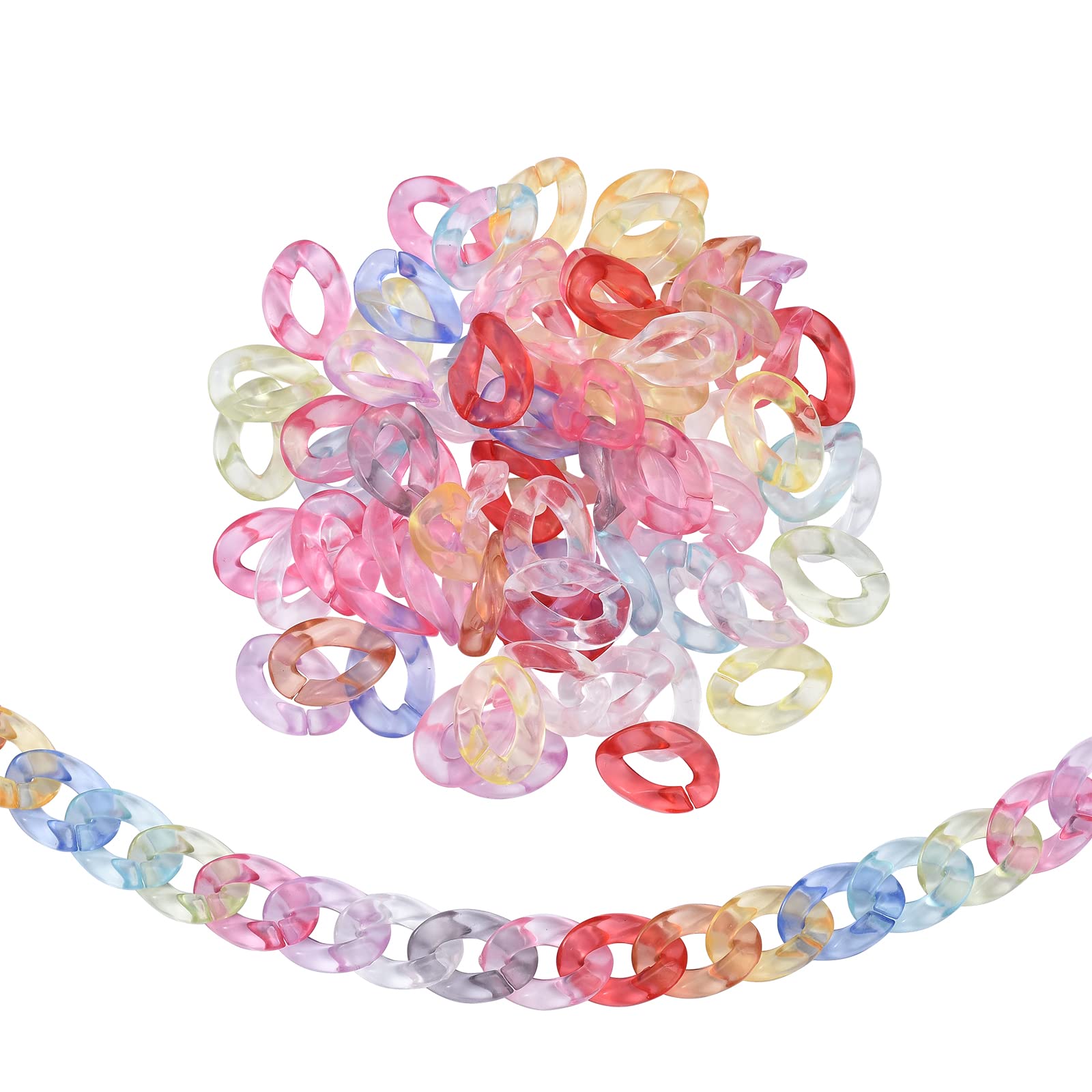 Airssory Pcs Acrylic Rhinestone Link Rings Quick Chain Link 100 Making-image-92a056bc-35ce-4b2e-9d75-12e0efbed647-54276