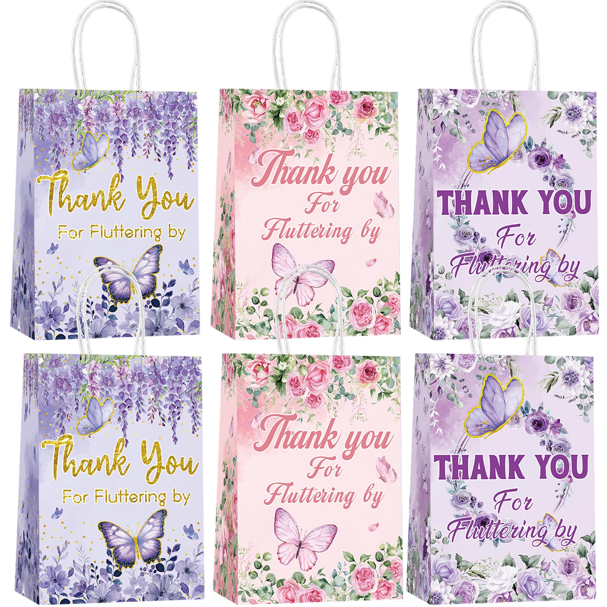 Butterfly Thank You Gifts Bags - Pcs Paper Party Favor Bags 38 Small-image-28b66bc8-16a7-4e83-8ac5-10f1623edc19-54909