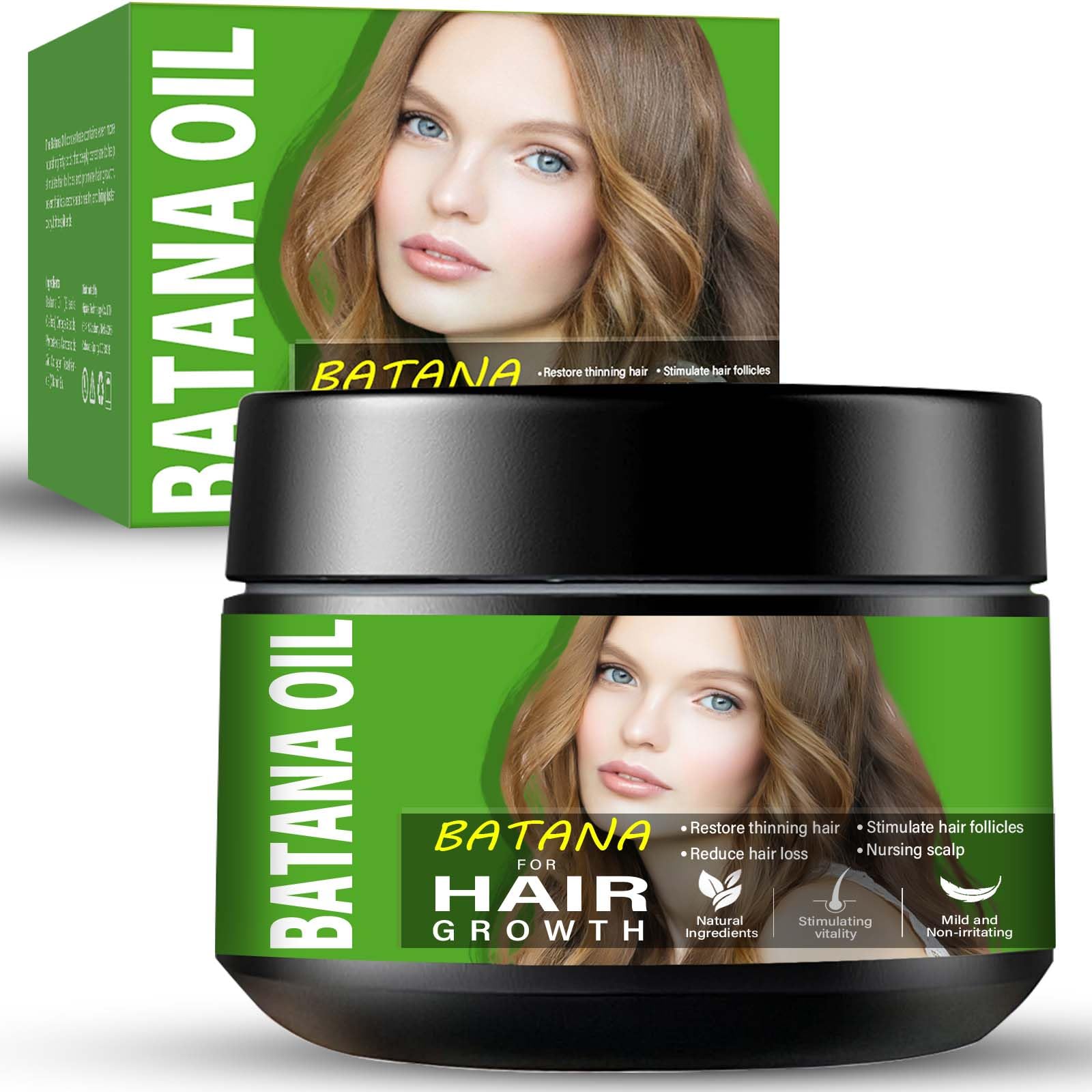 Batana Oil for Hair Growth - Repair Damaged Hair & Prevent Hair Loss for Thicker, Stronger Hair - Use as Hair Mask & Scalp Oil-image-55b98124-d118-4b5a-96e0-2366c0c8abb9-68377