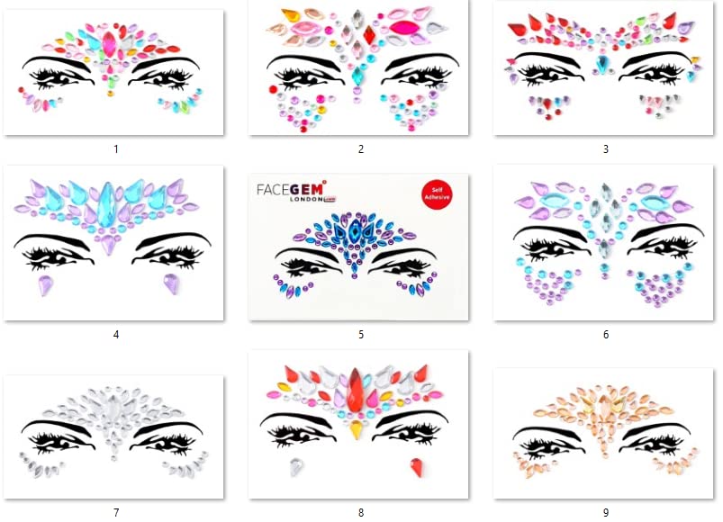 Sparkling Face Gems - Reusable Adhesive Glitter Stickers for Festivals & Parties-image-6c91901b-61e9-46a0-afd7-5099b97efd06-69709