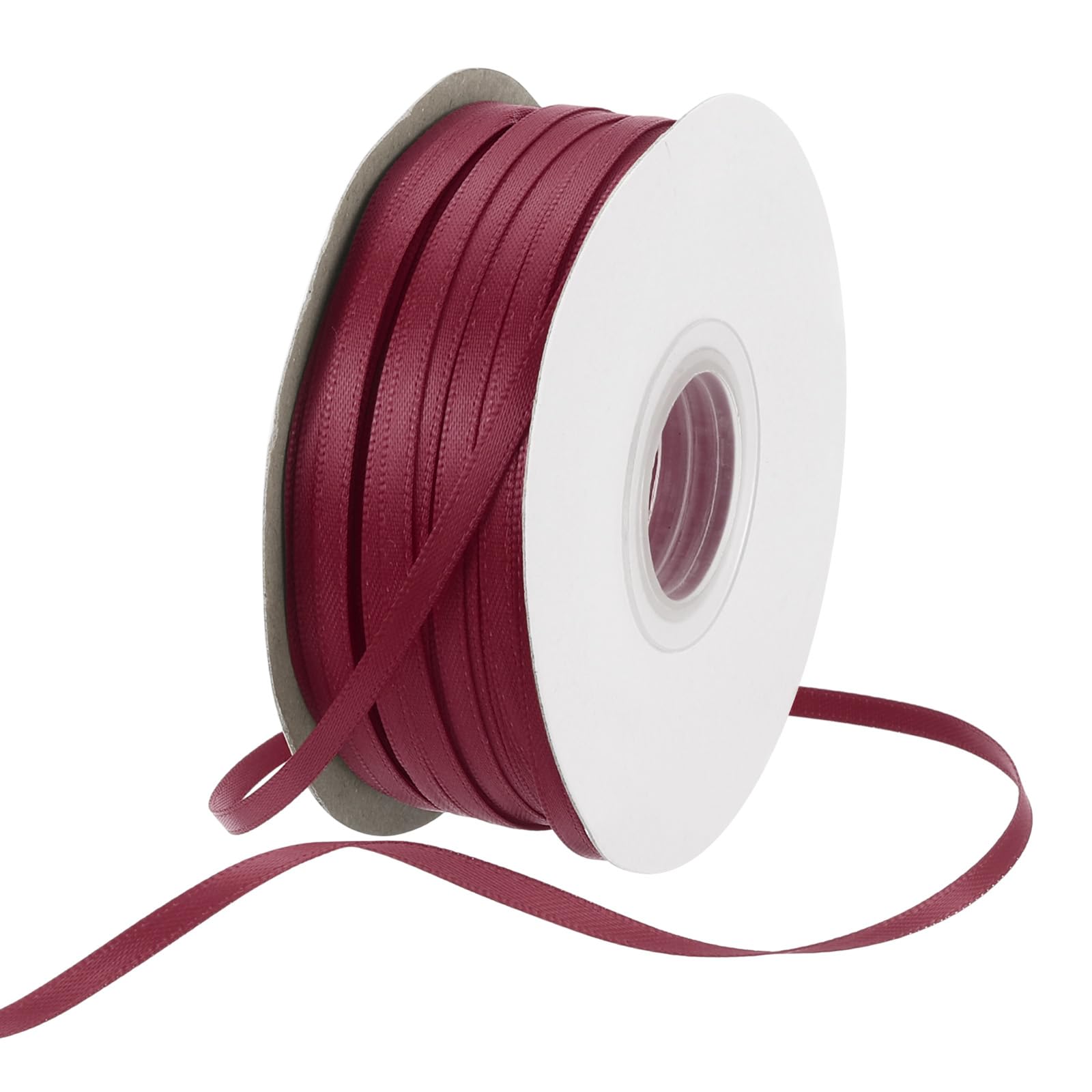 Rebower Satin Ribbon Thick Double Face 38mm 46m 50 Yard/150ft/Dark Red-image-87b0957a-6dfa-4d36-b18c-6edc9b5cf847-62912