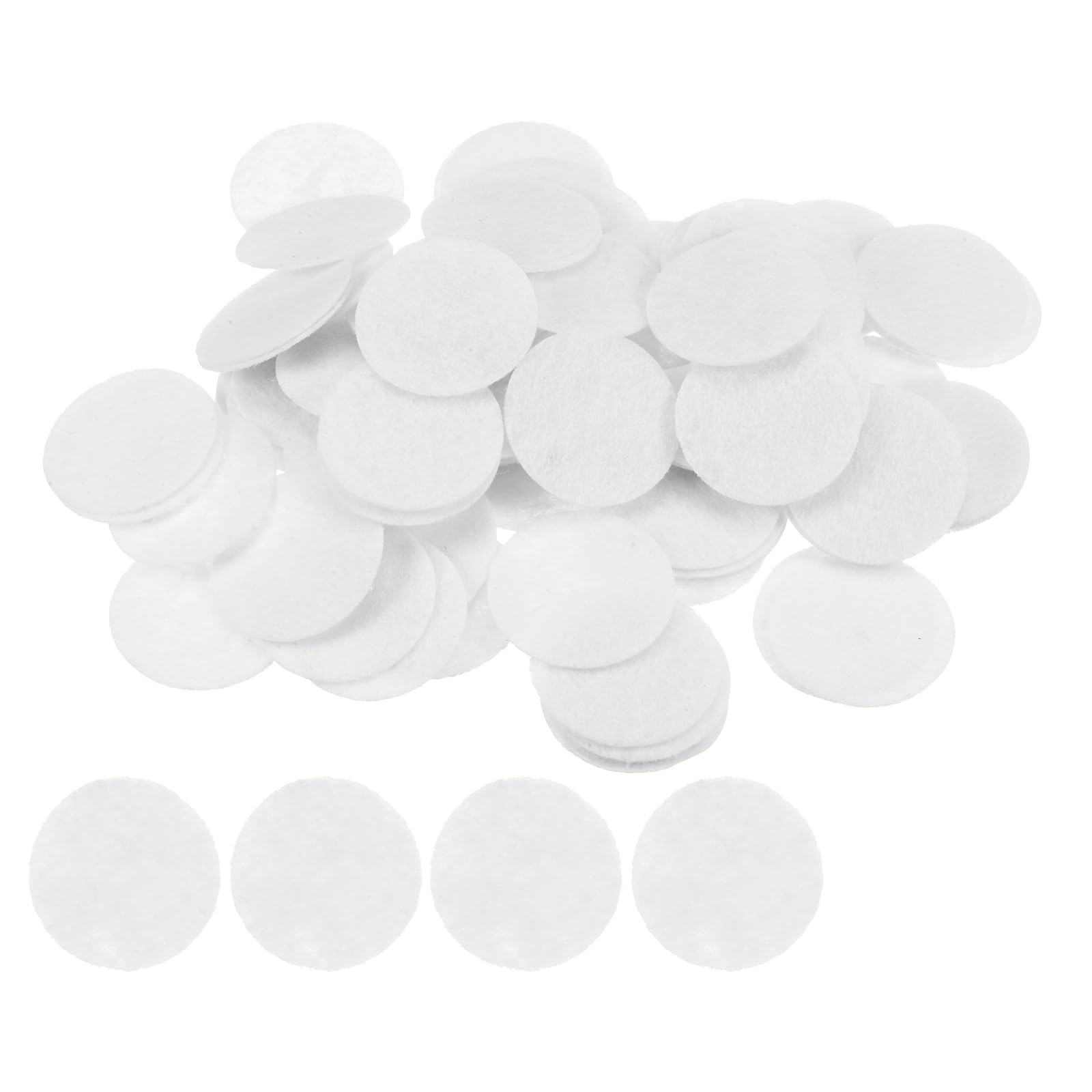 sourcing map Round Felt Circles, Pre Cut Felt 600pcs 30mm 1-1/4" White-image-06fa6677-abe9-4fe0-b0fa-7273a5b856b4-61976