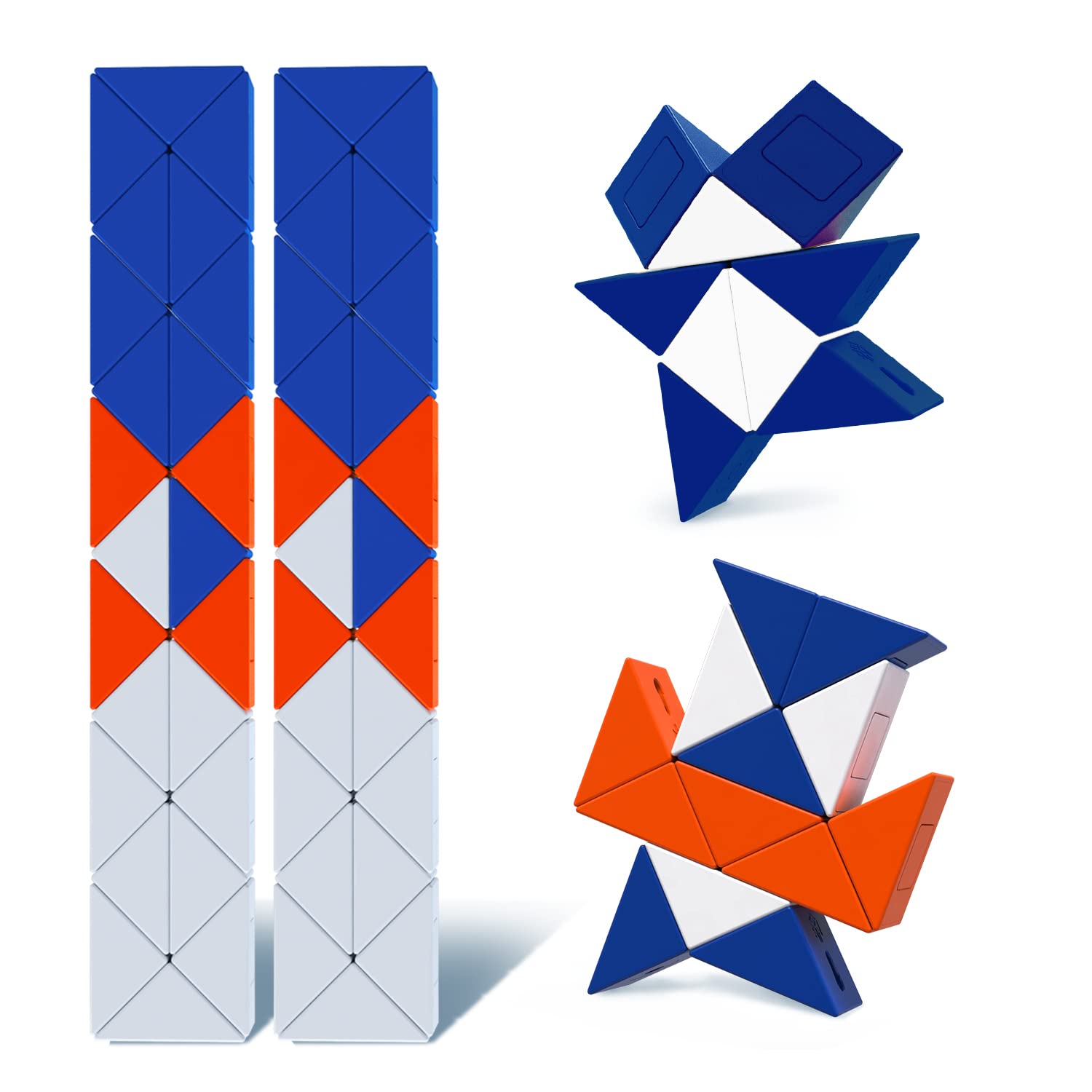 Magic Snake Twist Puzzle 48 Wedges - Multicolour-image-a51cc537-c45d-45d1-a29a-8e523d9c29db-94314