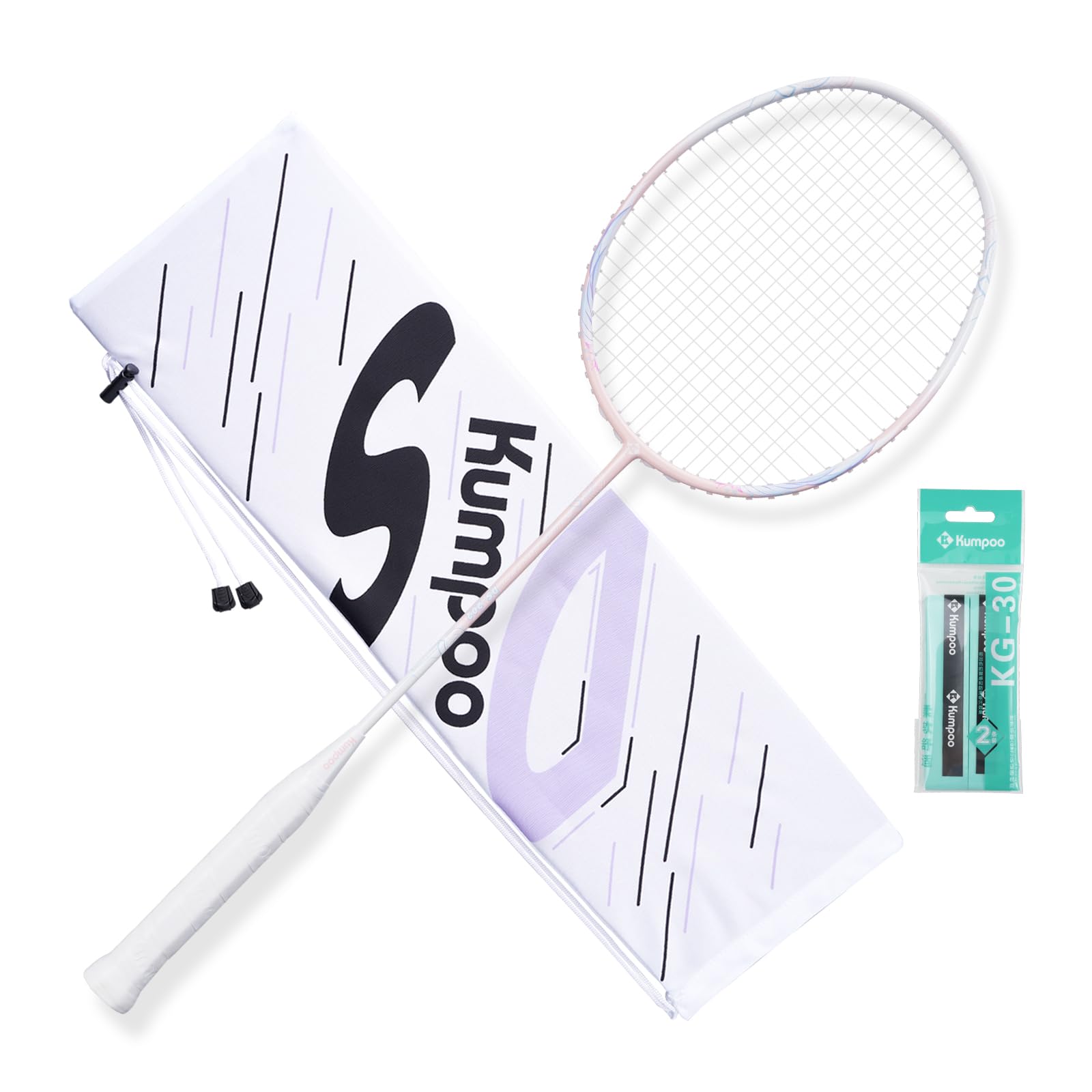 Badminton Racket Lightweight - Pink DS-202-image-9643ad67-4fa0-4051-8edb-fc84707a29e3-120535