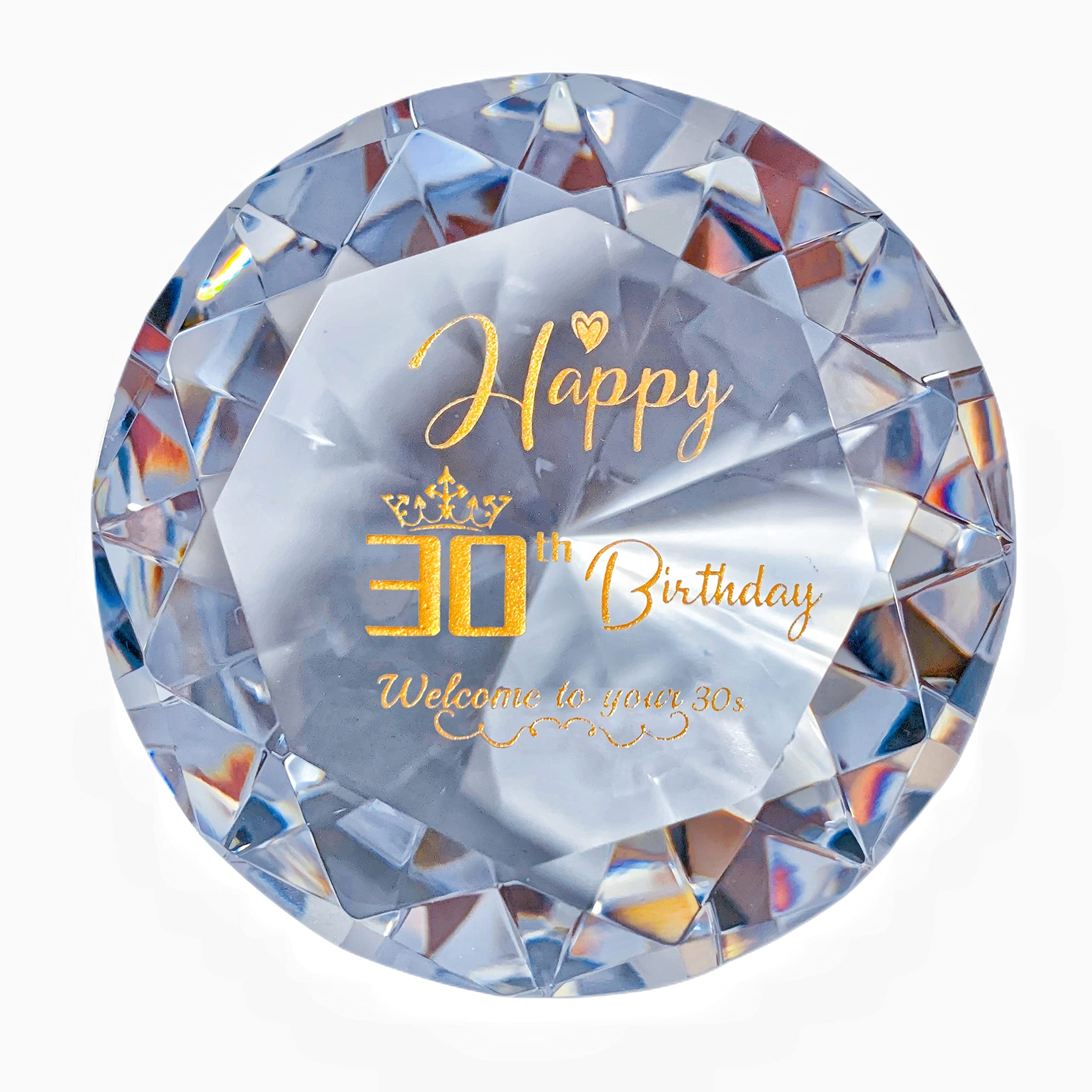 Engraved Crystal Glass Diamond Paperweight – Birthday Gift for Her: Mum, Wife, Daughter, Friend Engraved Crystal Glass Diamond Paperweight – Birthday Gift for Her: Mum, Wife, Daughter, Friend
