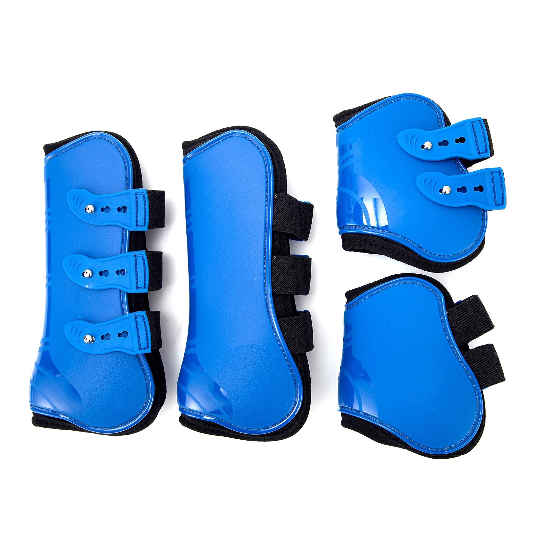 Horse Tendon & Fetlock Boots Set of 4 - Blue L-image-c7ecae4c-fafb-4821-941a-2033d4a95aec-112466