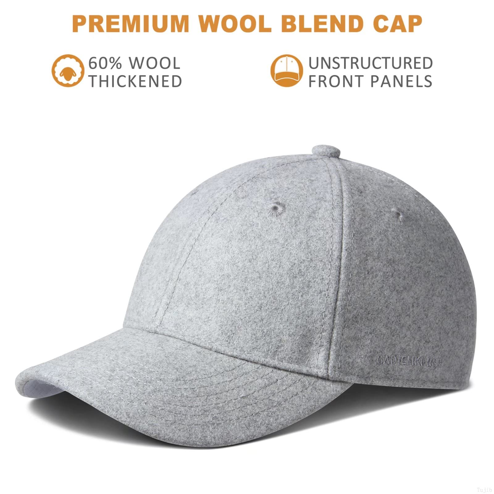帽子 GREEN CLOTHING WOOL HAT LIGHT GREY Yak Wool Slouchy Beanie – Soft, Warm and Sustainable Winter