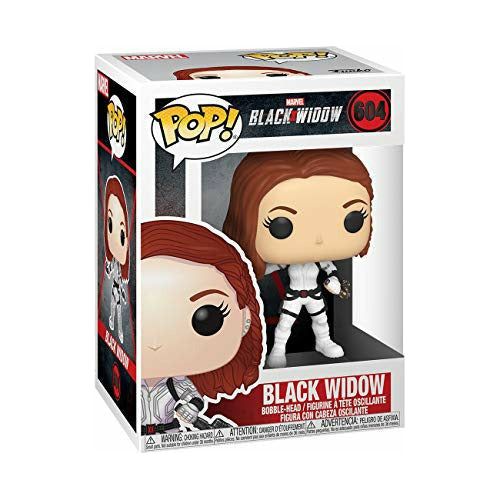 Funko 46681 POP Marvel Black Widow (White Suit) Collectible Toy