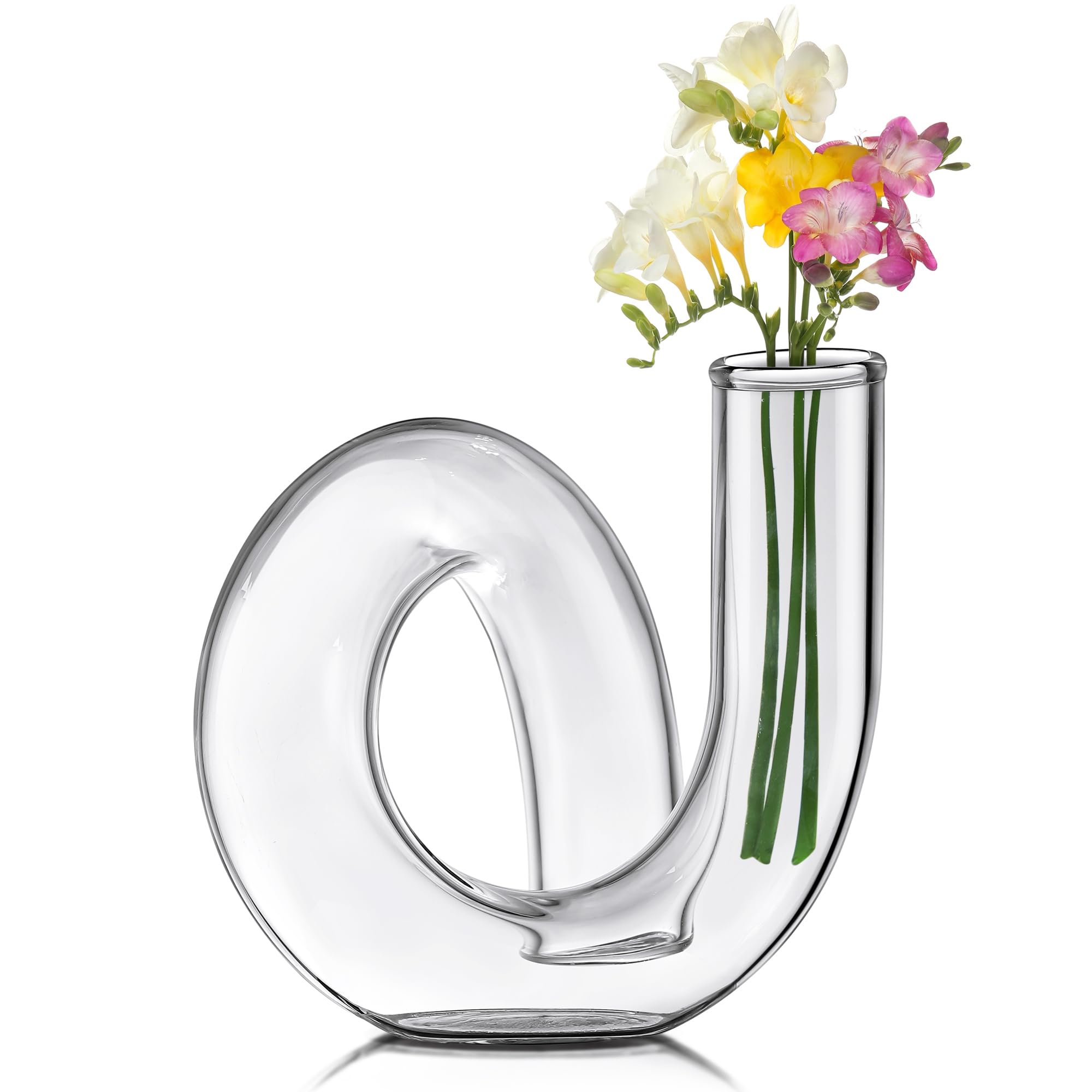 Joeyan Clear Flower Vase, Mini Vases Plant Propagation Small Glass-image-d225654a-a2b0-47a3-8ecd-86f2b80a3322-59574